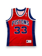 Grant Hill #33 - Detroit Pistons Alternate 1995-1996 - Champion (S) - Maillot NBA