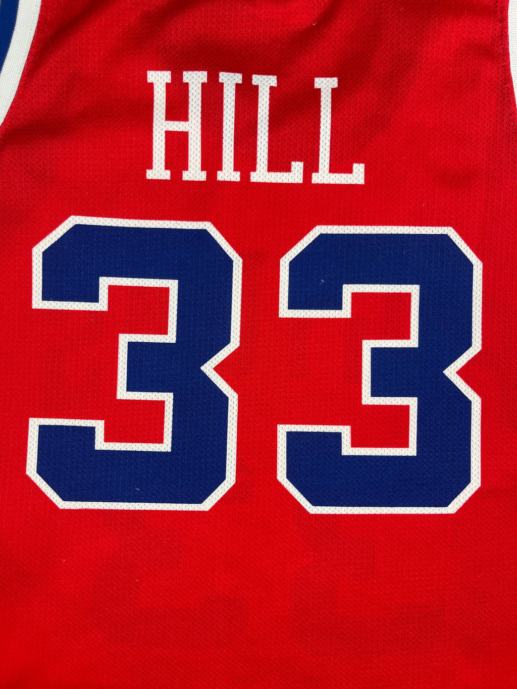 Grant Hill #33 - Detroit Pistons Alternate 1995-1996 - Champion (S) - Maillot NBA