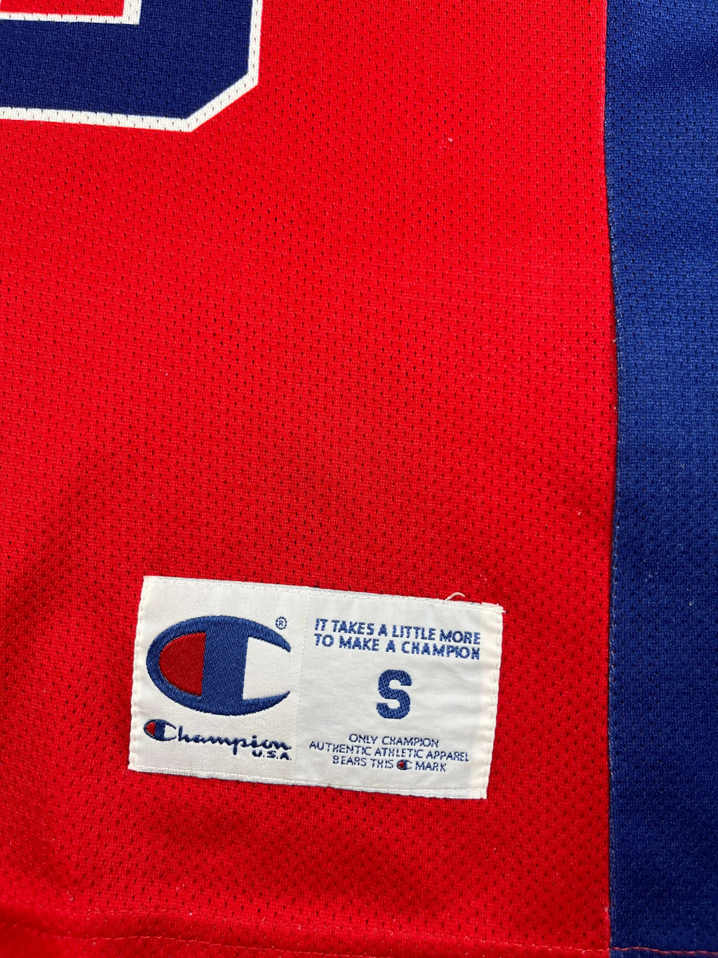Grant Hill #33 - Detroit Pistons Alternate 1995-1996 - Champion (S) - Maillot NBA