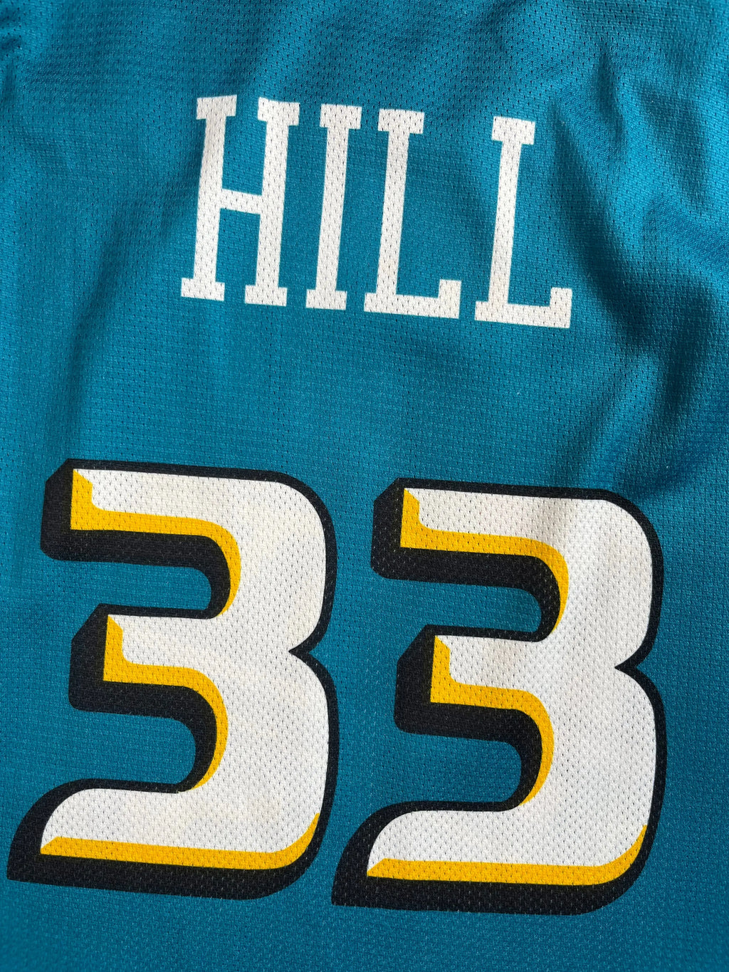 Grant Hill #33 - Detroit Pistons Away 1997-2000 - Champion (S) - Maillot NBA