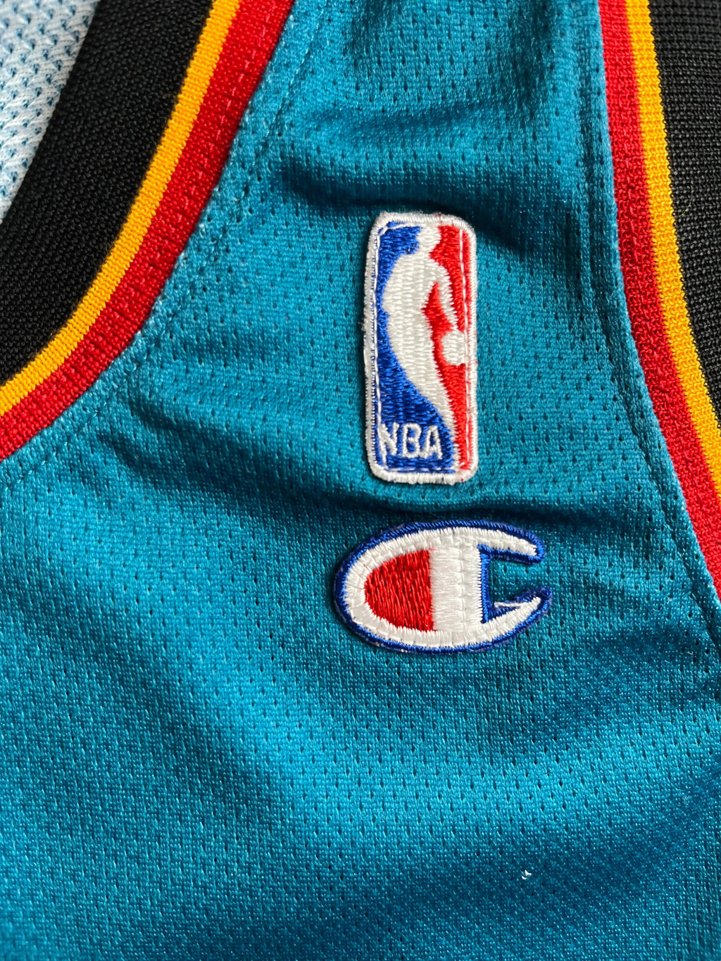 Grant Hill #33 - Detroit Pistons Away 1997-2000 - Champion (S) - Maillot NBA
