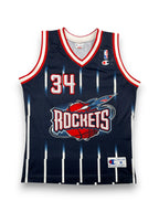 Hakeem Olajuwon #34 - Houston Rockets Away 1996-2001 - Champion (M) - Maillot NBA
