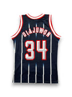 Hakeem Olajuwon #34 - Houston Rockets Away 1996-2001 - Champion (S) - Maillot NBA