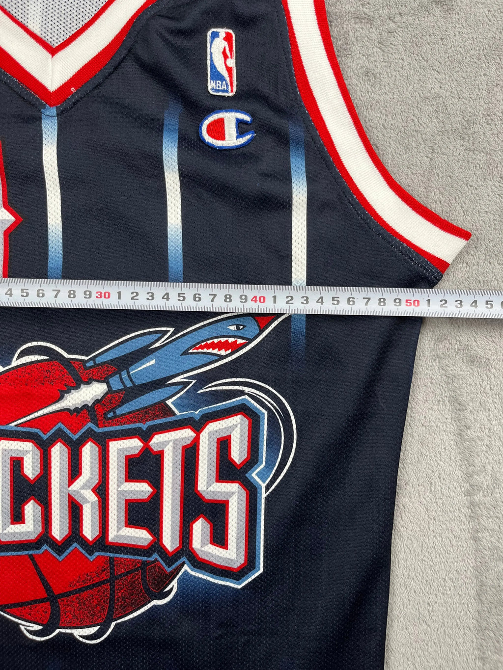 Hakeem Olajuwon #34 - Houston Rockets Away 1996-2001 - Champion (S) - Maillot NBA