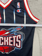 Hakeem Olajuwon #34 - Houston Rockets Away 1996-2001 - Champion (S) - Maillot NBA