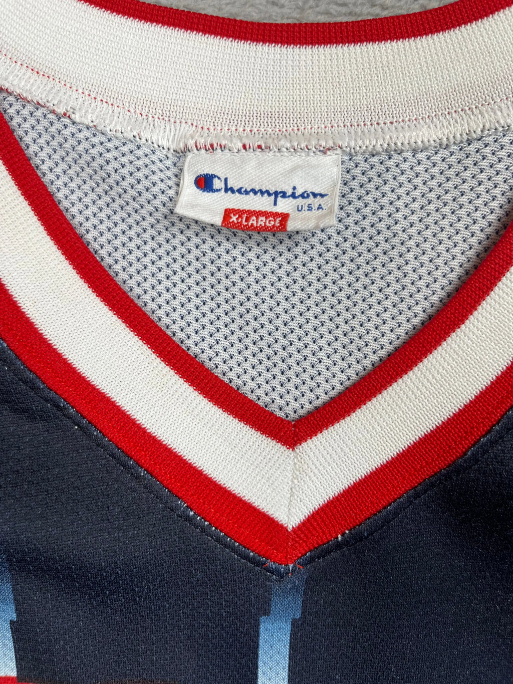 Hakeem Olajuwon #34 - Houston Rockets Away 1996-2001 - Champion (XL) - Maillot NBA Champion