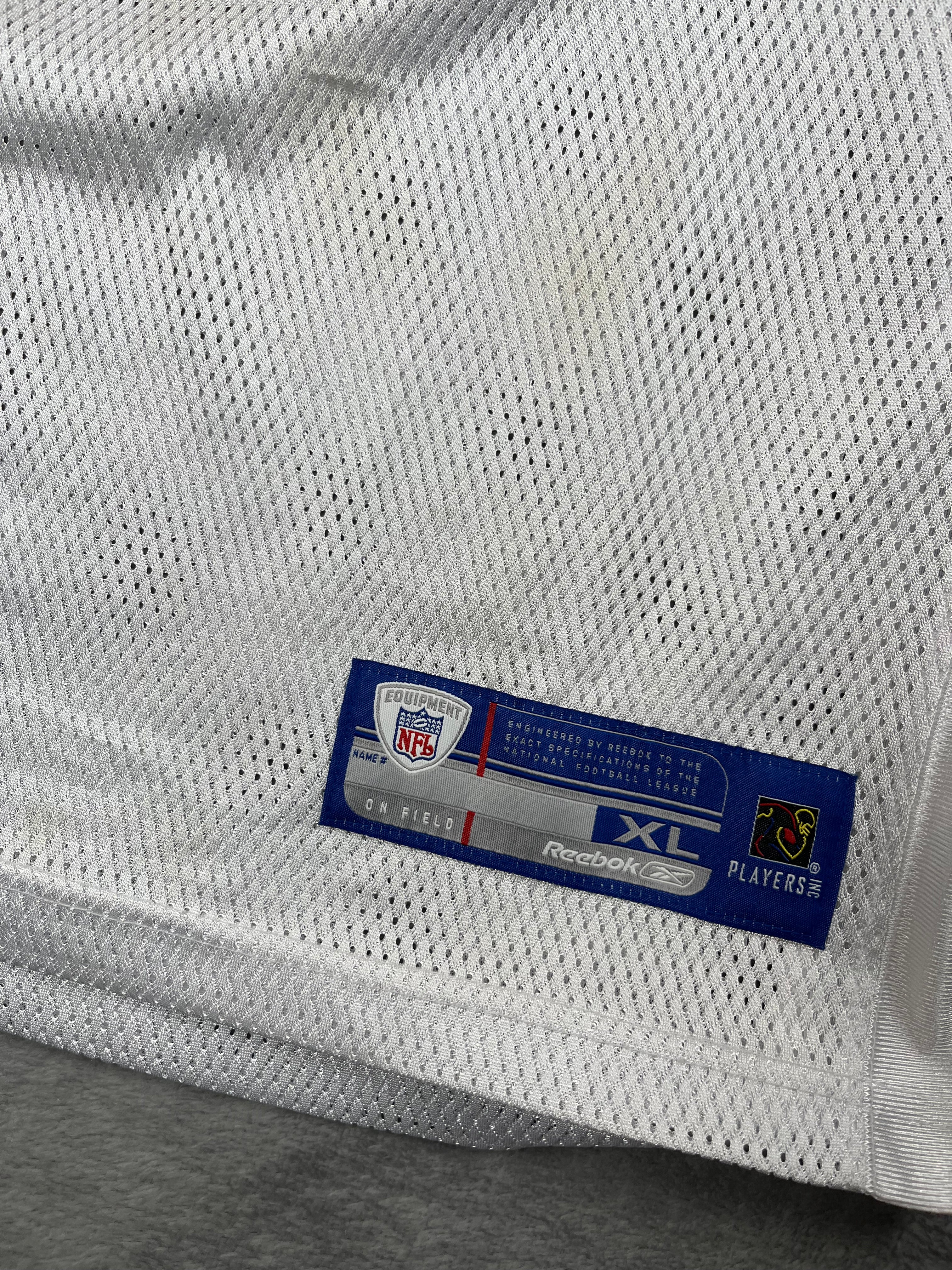 Marshall Faulk #28- Saint-Louis Rams Away 1999-2005 - Reebok (XL) Reebok