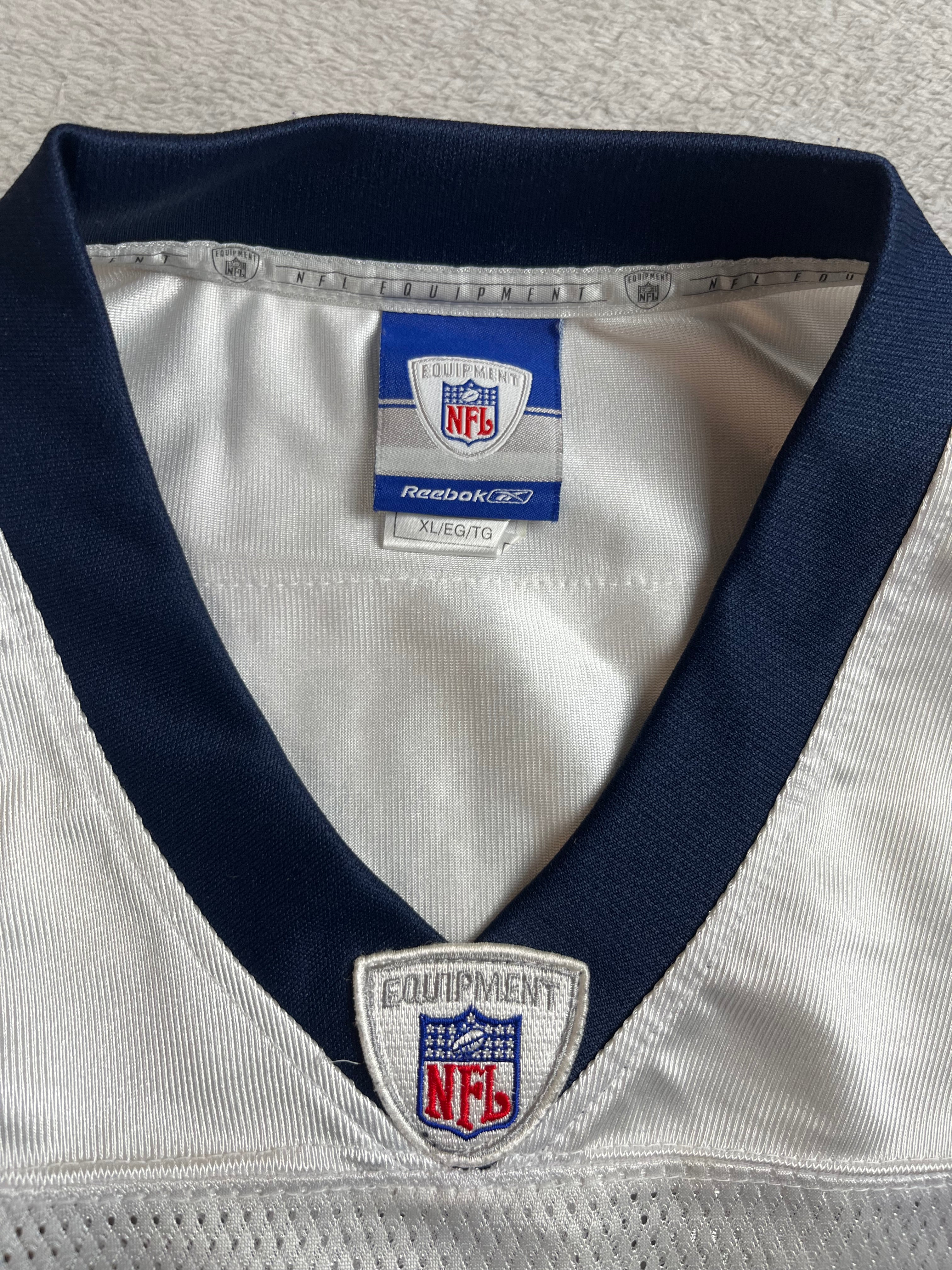 Marshall Faulk #28- Saint-Louis Rams Away 1999-2005 - Reebok (XL) Reebok