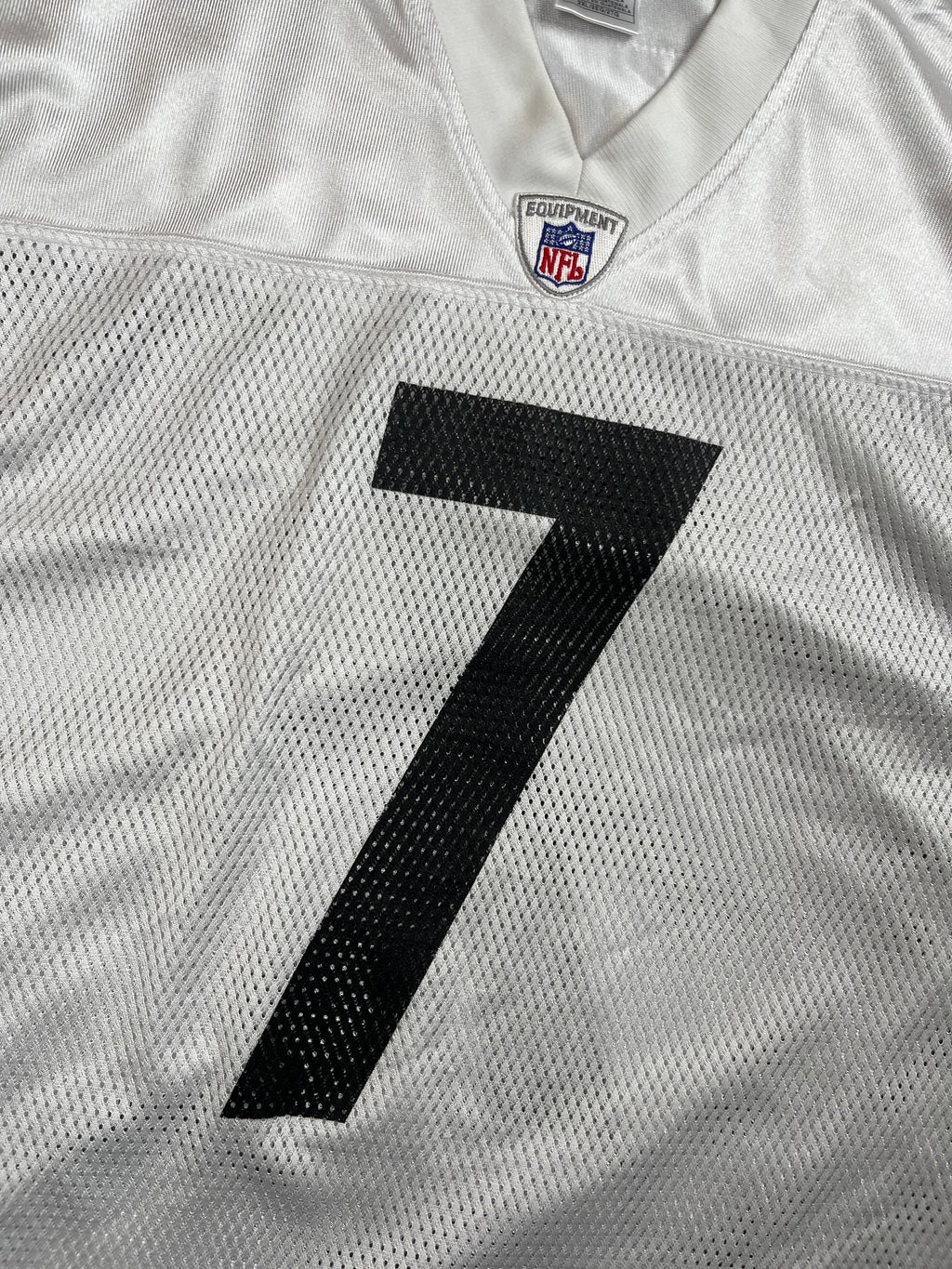 Ben Roethlisberger #7- Pittsburgh Steelers Away 2004-2011 - Reebok (XXL) Reebok