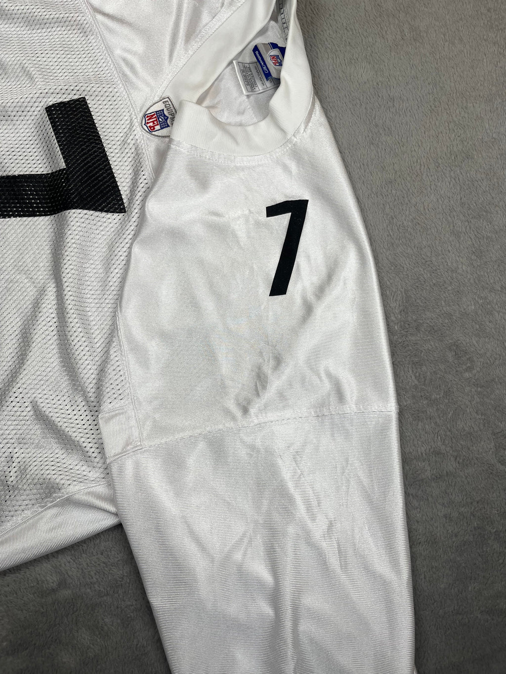 Ben Roethlisberger #7- Pittsburgh Steelers Away 2004-2011 - Reebok (XXL) Reebok