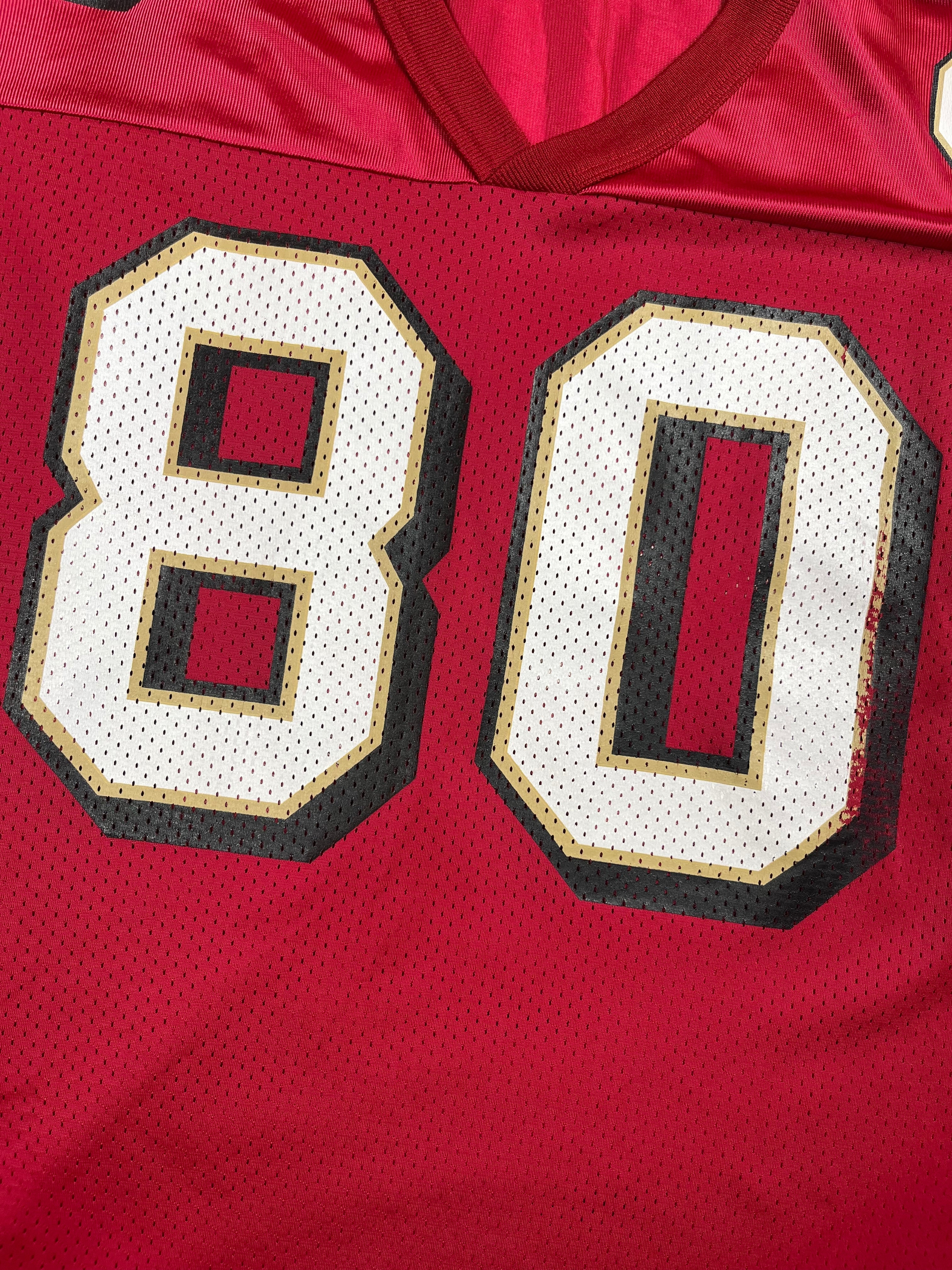 Jerry Rice #80 - San Francisco 49ers Home 1985-2000 - Champion (L) Champion