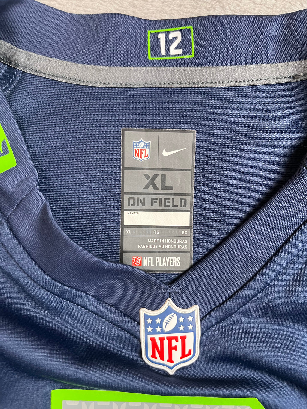 Russell Wilson #3 - Seattle Seahawks Home 2012-2021 - Nike (XL) Nike