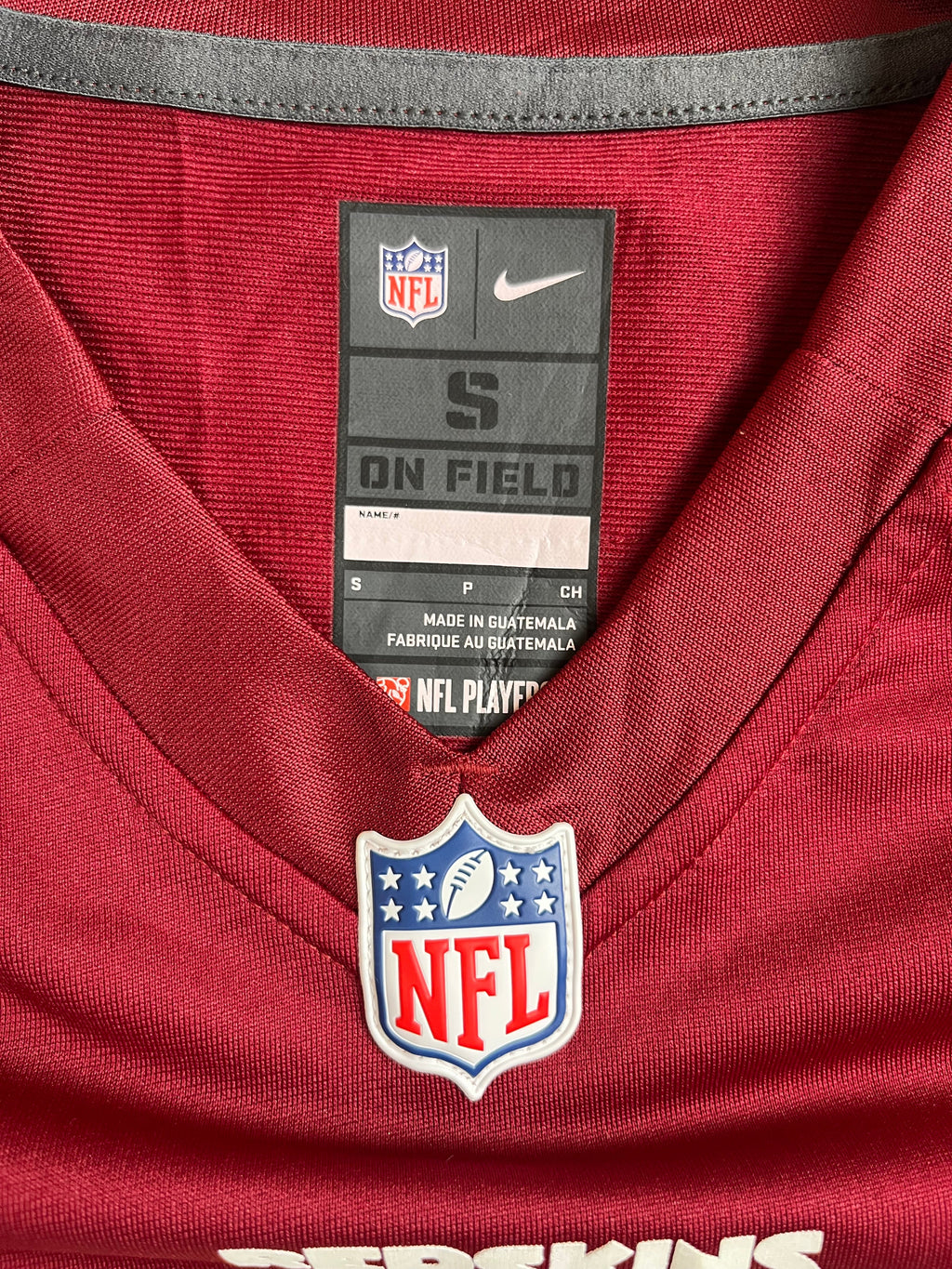 Alfred Morris #46  - Washington Redskins Home 2012-2015 - Nike (S) Nike