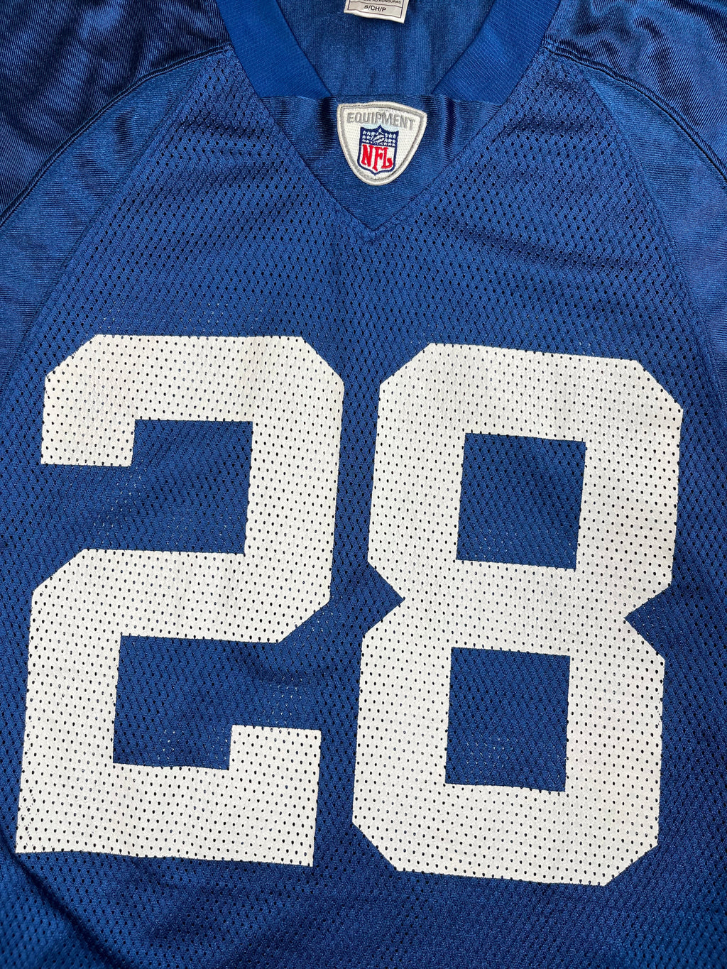 Marlin Jackson #28- Indianapolis Colts Home 2005-2009 - Reebok (S) Reebok