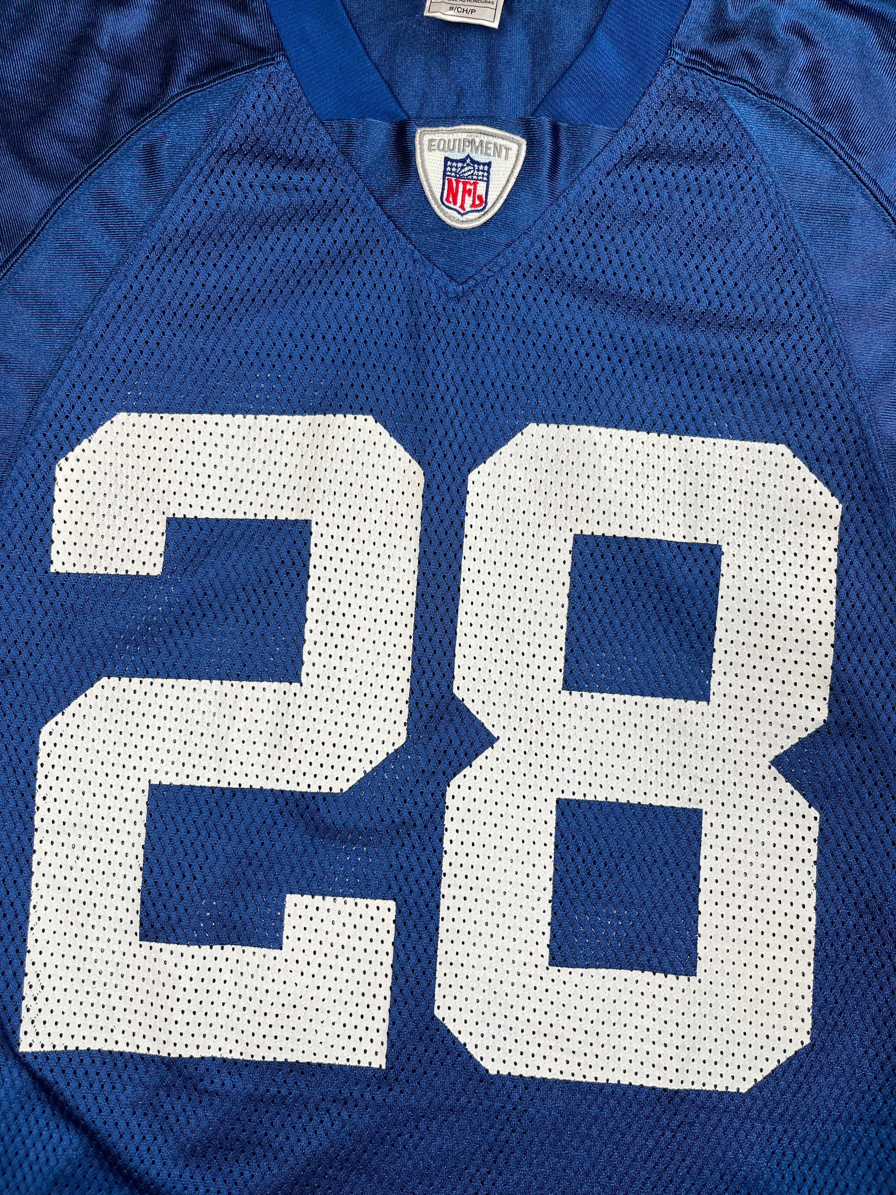 Marlin Jackson #28- Indianapolis Colts Home 2005-2009 - Reebok (S) Reebok
