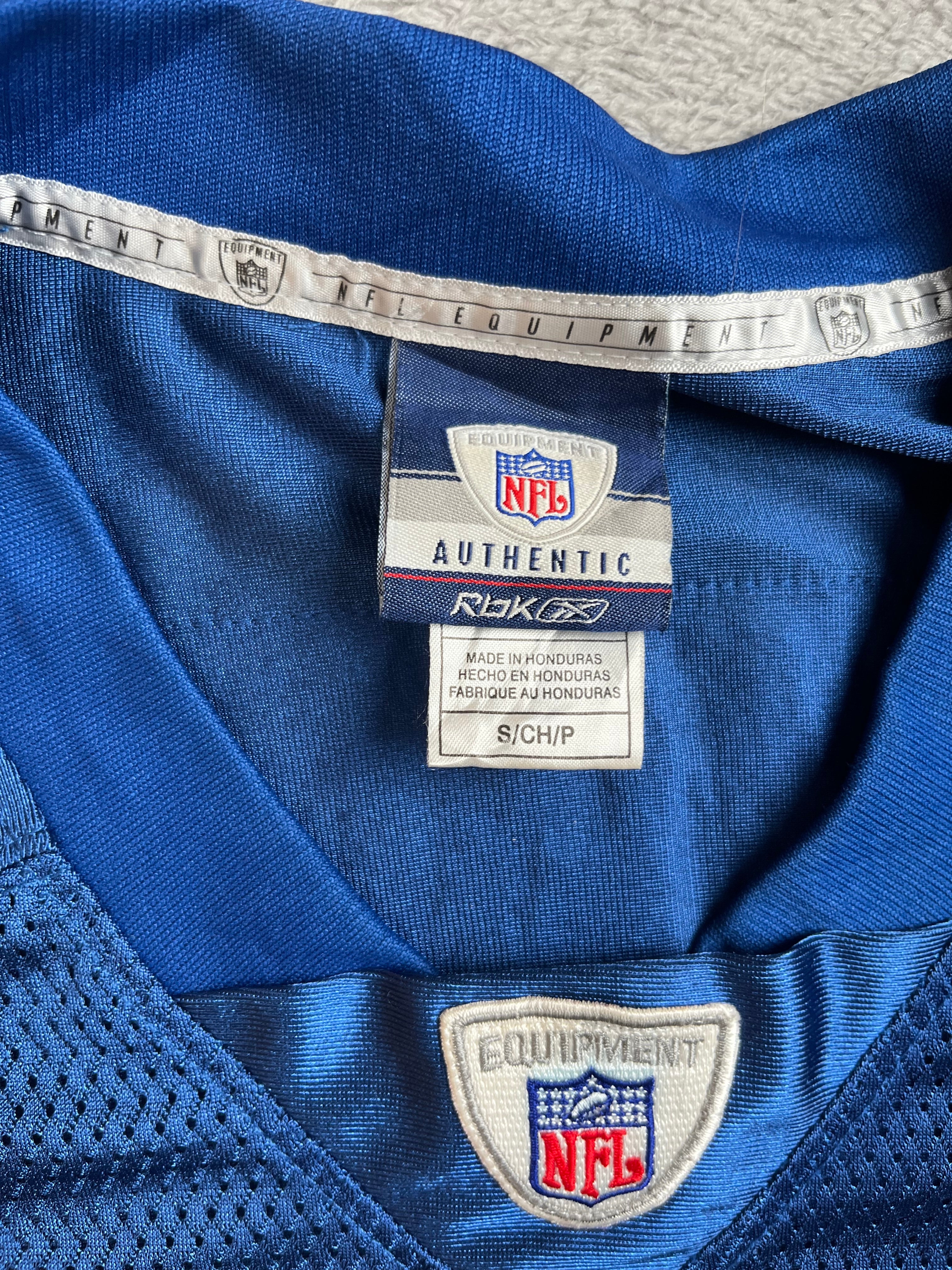 Marlin Jackson #28- Indianapolis Colts Home 2005-2009 - Reebok (S) Reebok