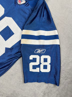 Marlin Jackson #28- Indianapolis Colts Home 2005-2009 - Reebok (S) Reebok