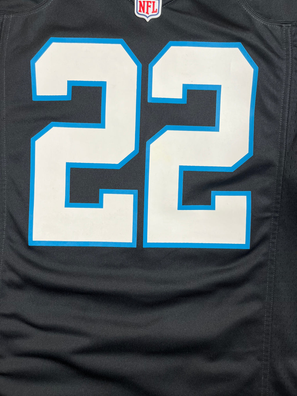 Christian McCaffrey #22 - Carolina Panthers Home 2017-2022 - Nike (S) Nike