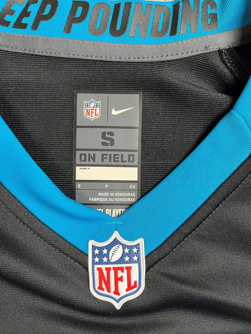 Christian McCaffrey #22 - Carolina Panthers Home 2017-2022 - Nike (S) Nike