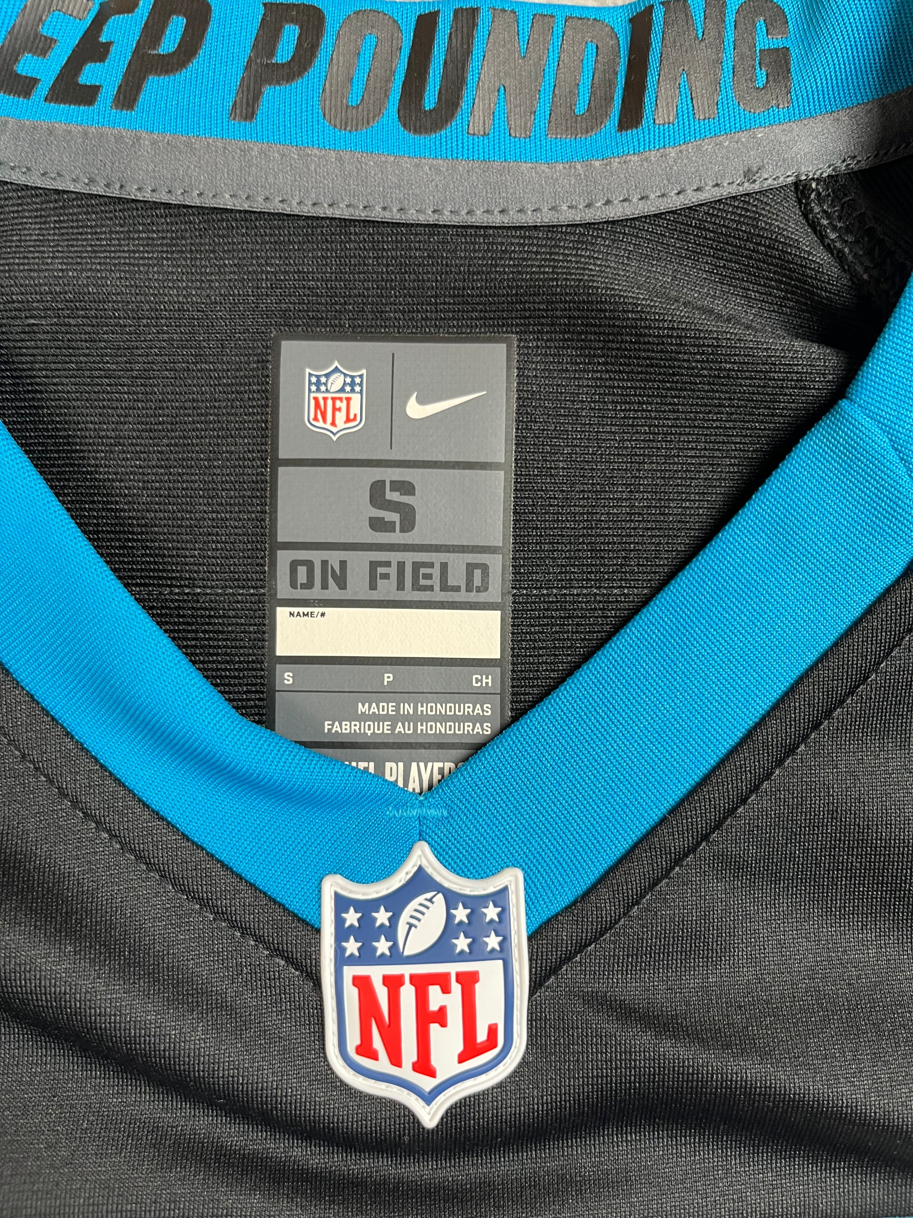 Christian McCaffrey #22 - Carolina Panthers Home 2017-2022 - Nike (S) Nike