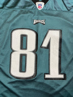 Terrell Owens #81 - Philadelphia Eagles Home 2004-2005 - Reebok (L) Reebok