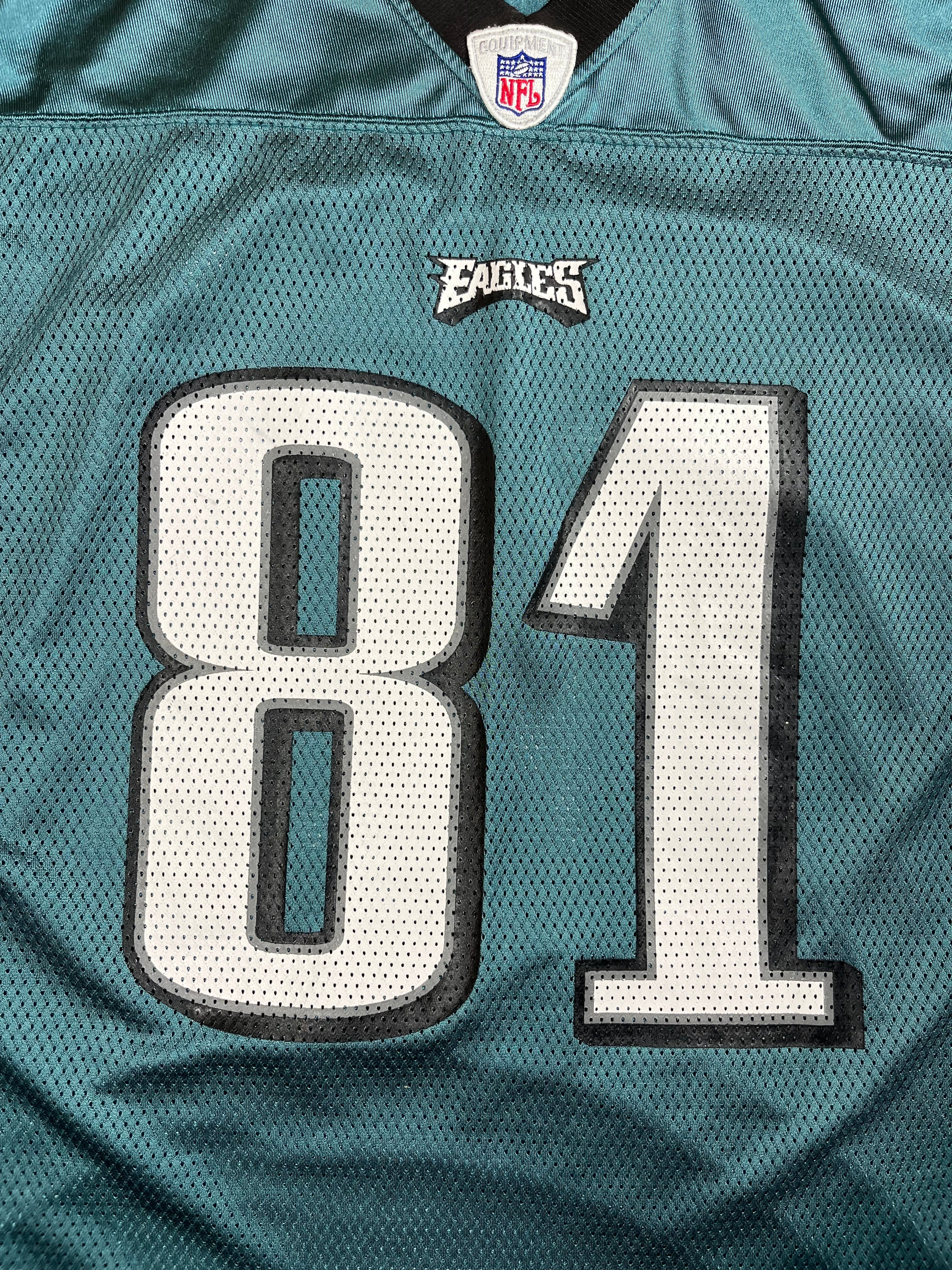 Terrell Owens #81 - Philadelphia Eagles Home 2004-2005 - Reebok (L) Reebok
