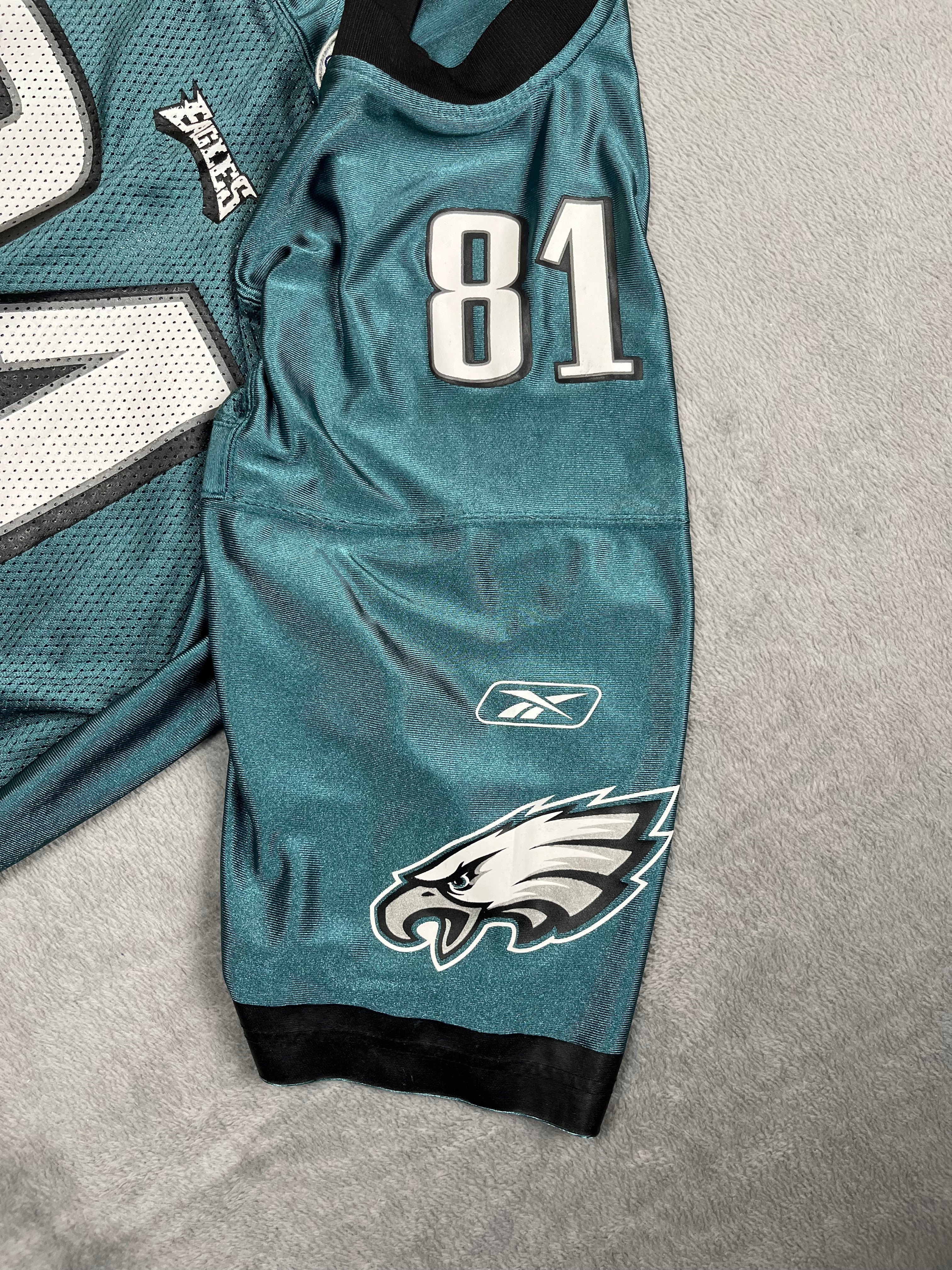 Terrell Owens #81 - Philadelphia Eagles Home 2004-2005 - Reebok (L) Reebok