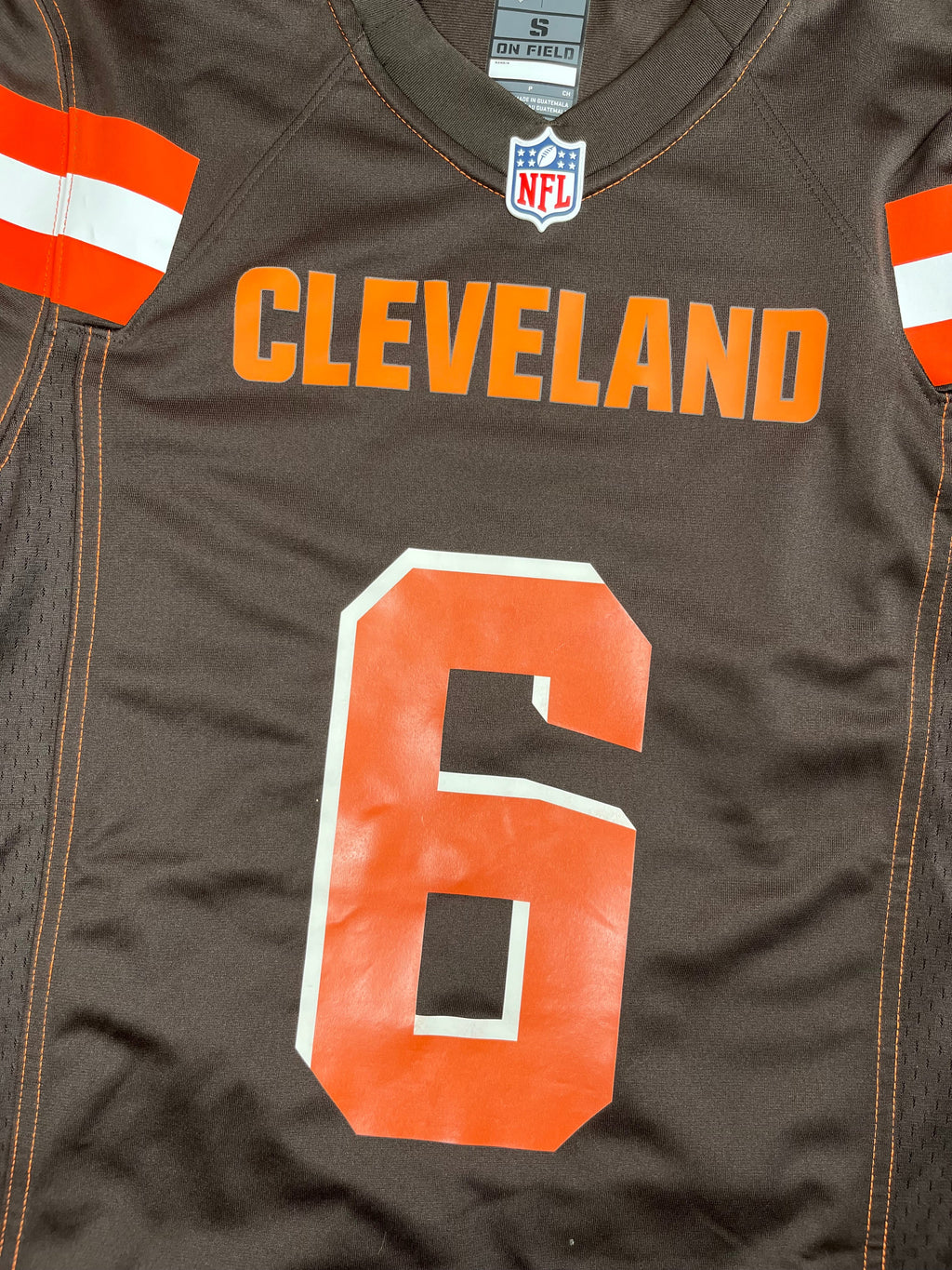 Baker Mayfield #6 - Cleveland Browns Away 2018-2021 - Nike (S) Nike