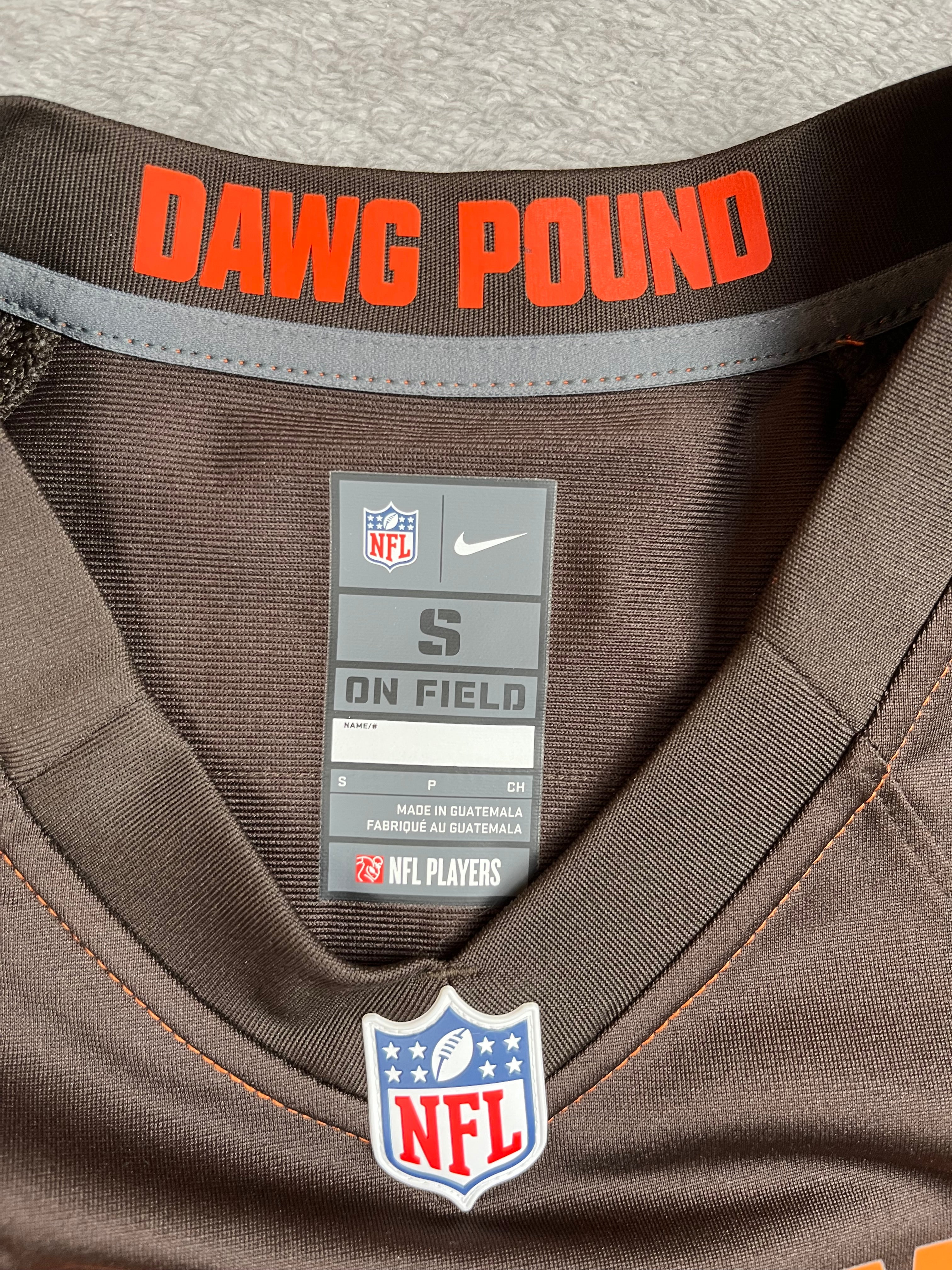 Baker Mayfield #6 - Cleveland Browns Away 2018-2021 - Nike (S) Nike