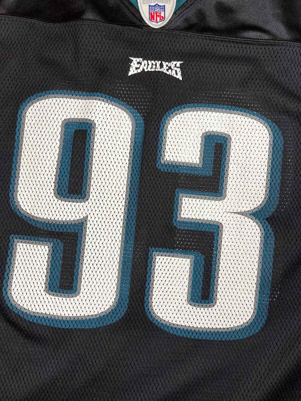 Jevon Kearse #93 - Philadelphia Eagles Alternate 2004-2007 - Reebok (L) *SIGNÉ* Reebok