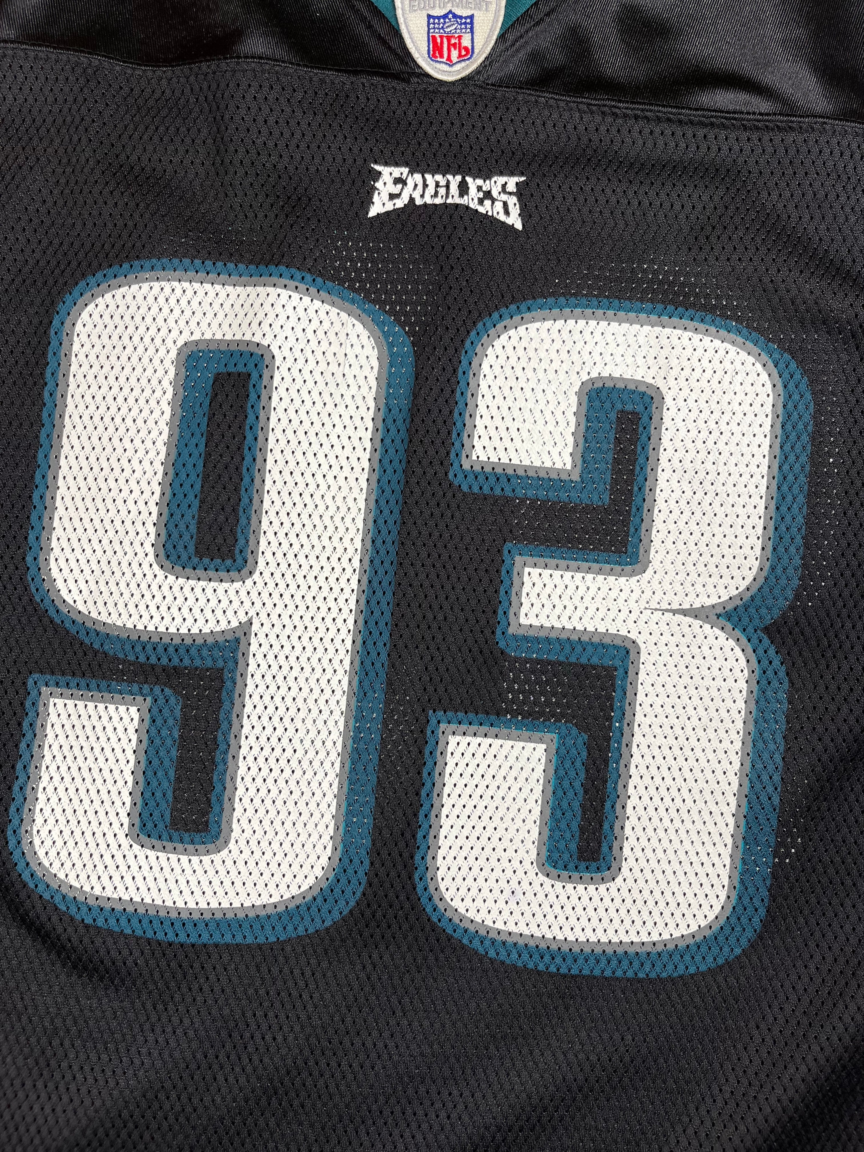Jevon Kearse #93 - Philadelphia Eagles Alternate 2004-2007 - Reebok (L) *SIGNÉ* Reebok