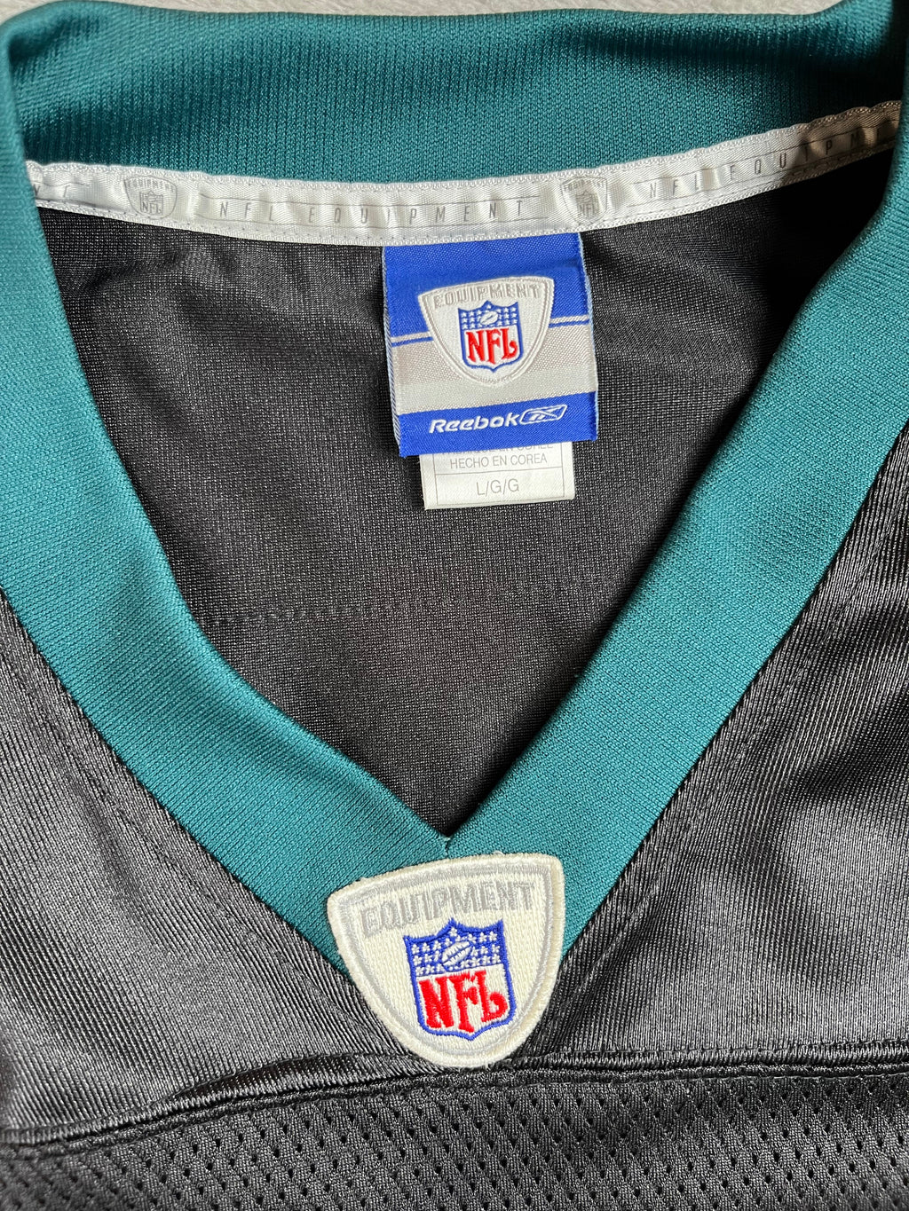 Jevon Kearse #93 - Philadelphia Eagles Alternate 2004-2007 - Reebok (L) *SIGNÉ* Reebok