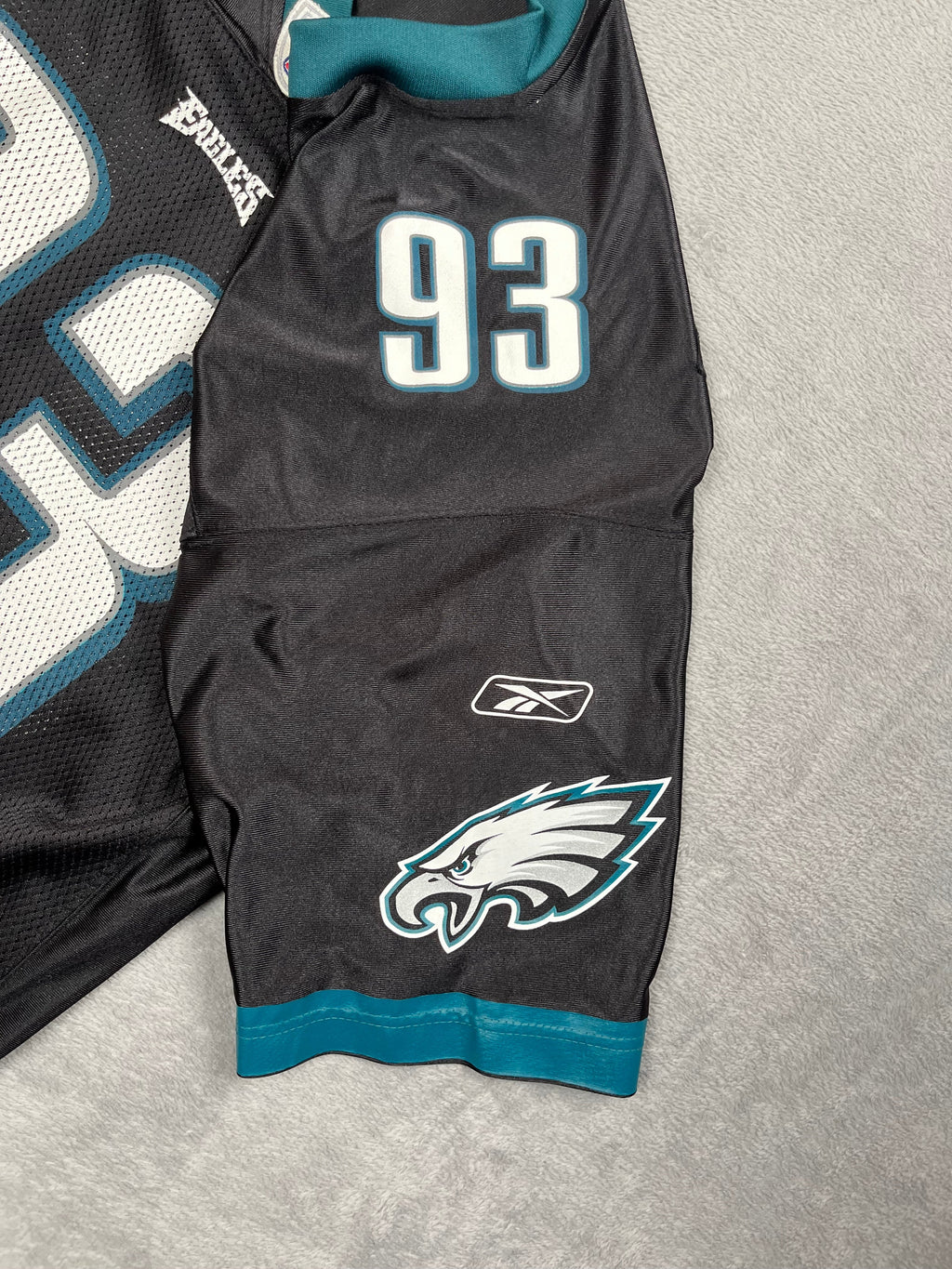 Jevon Kearse #93 - Philadelphia Eagles Alternate 2004-2007 - Reebok (L) *SIGNÉ* Reebok