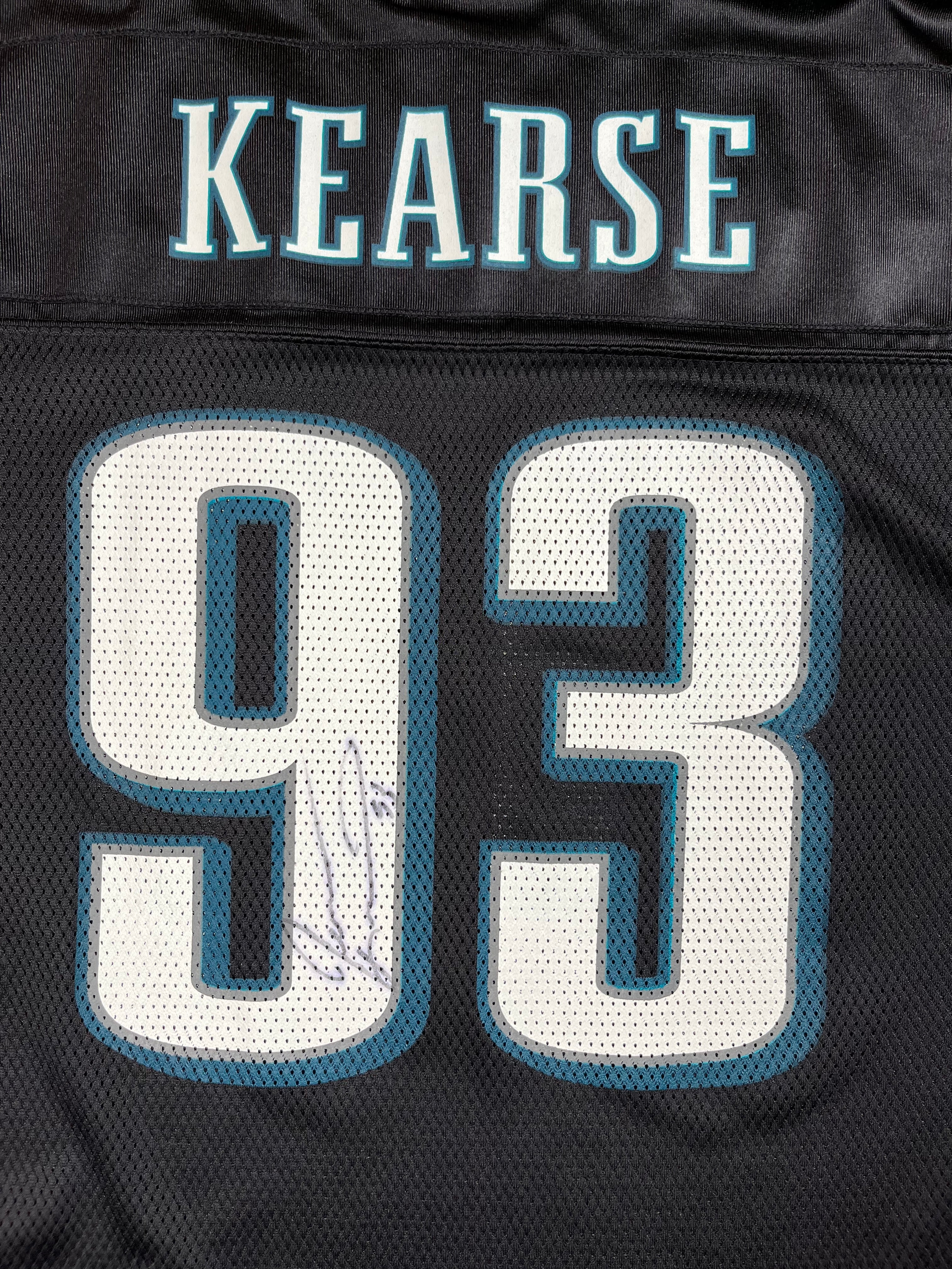 Jevon Kearse #93 - Philadelphia Eagles Alternate 2004-2007 - Reebok (L) *SIGNÉ* Reebok
