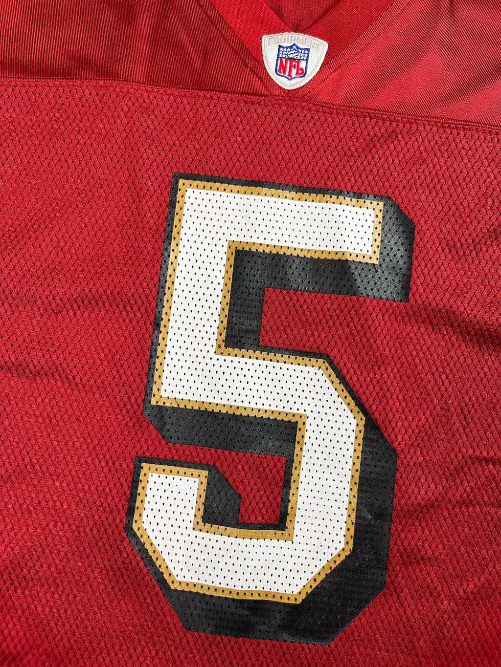Jeff Garcia #5- San Francisco 49ers Home 1999-2003 - Reebok (M) Reebok
