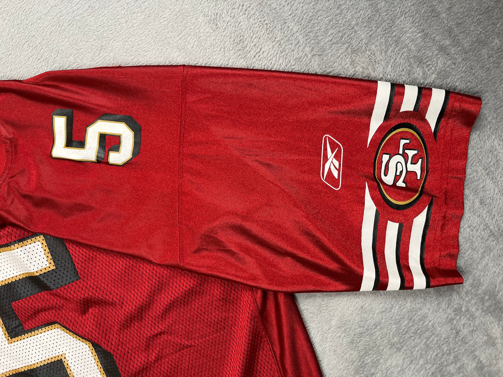 Jeff Garcia #5- San Francisco 49ers Home 1999-2003 - Reebok (M) Reebok