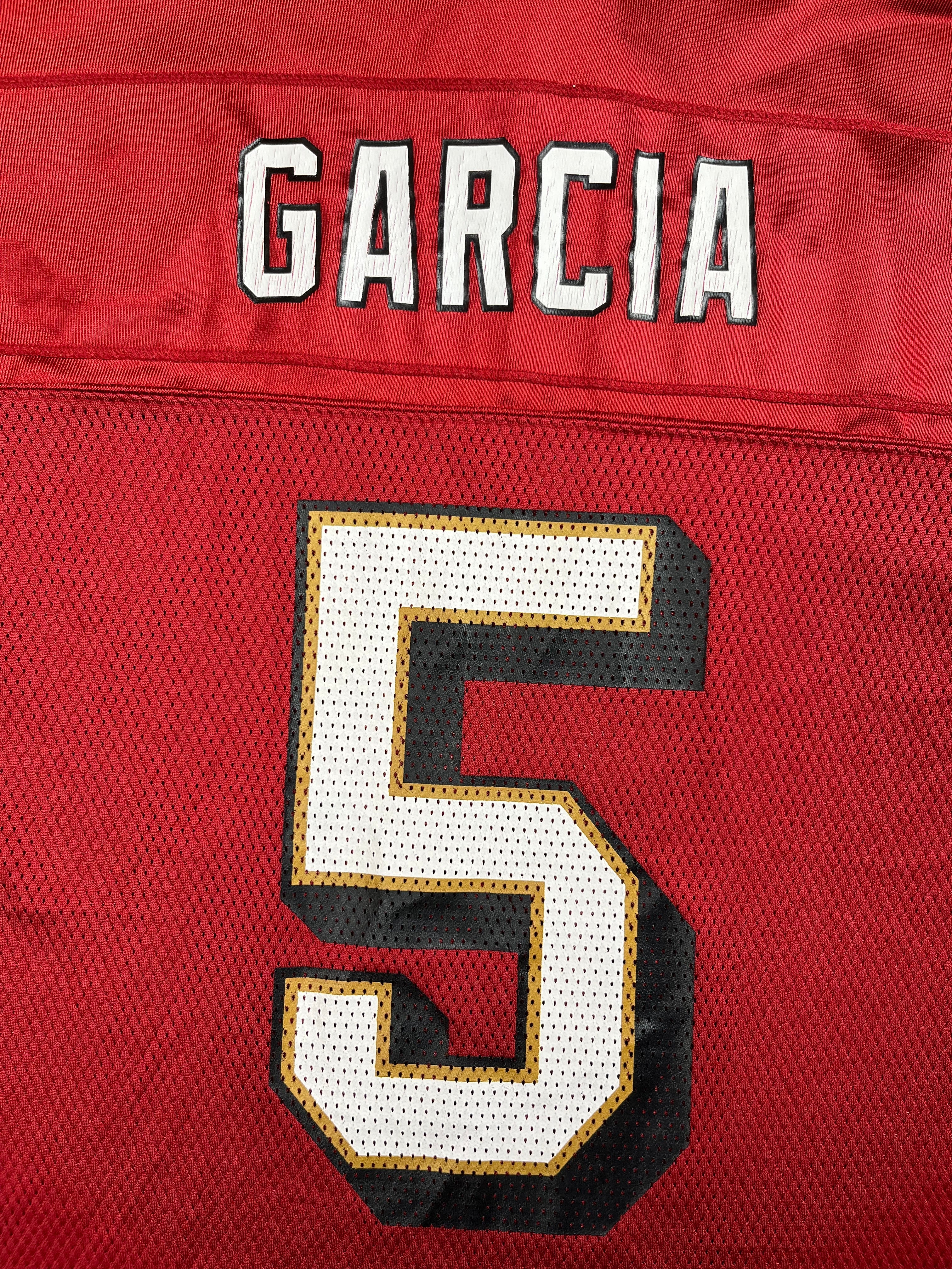Jeff Garcia #5- San Francisco 49ers Home 1999-2003 - Reebok (M) Reebok