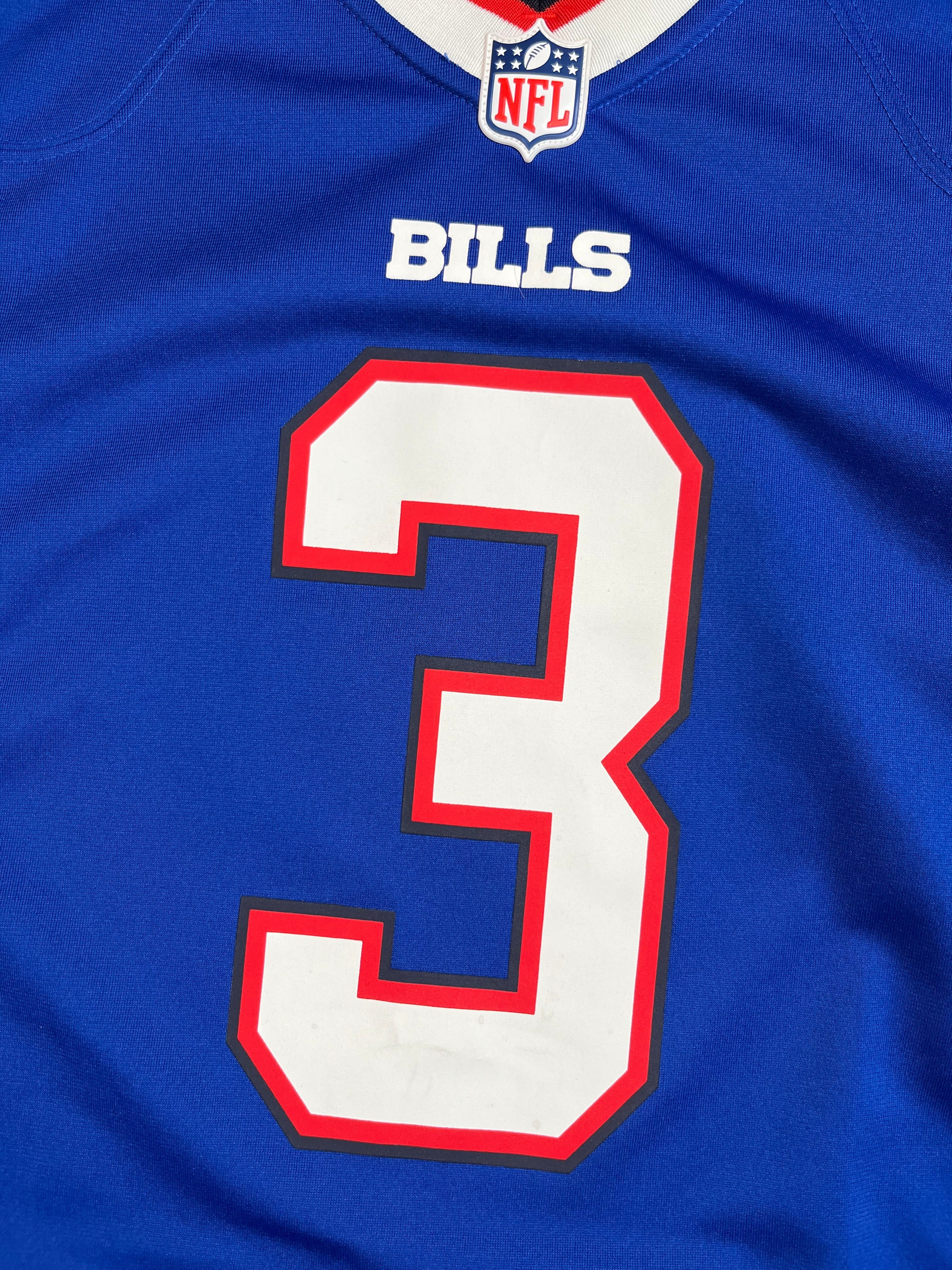 EJ Manuel #3 - Buffalo Bills Home 2013-2016 - Nike (S) Nike