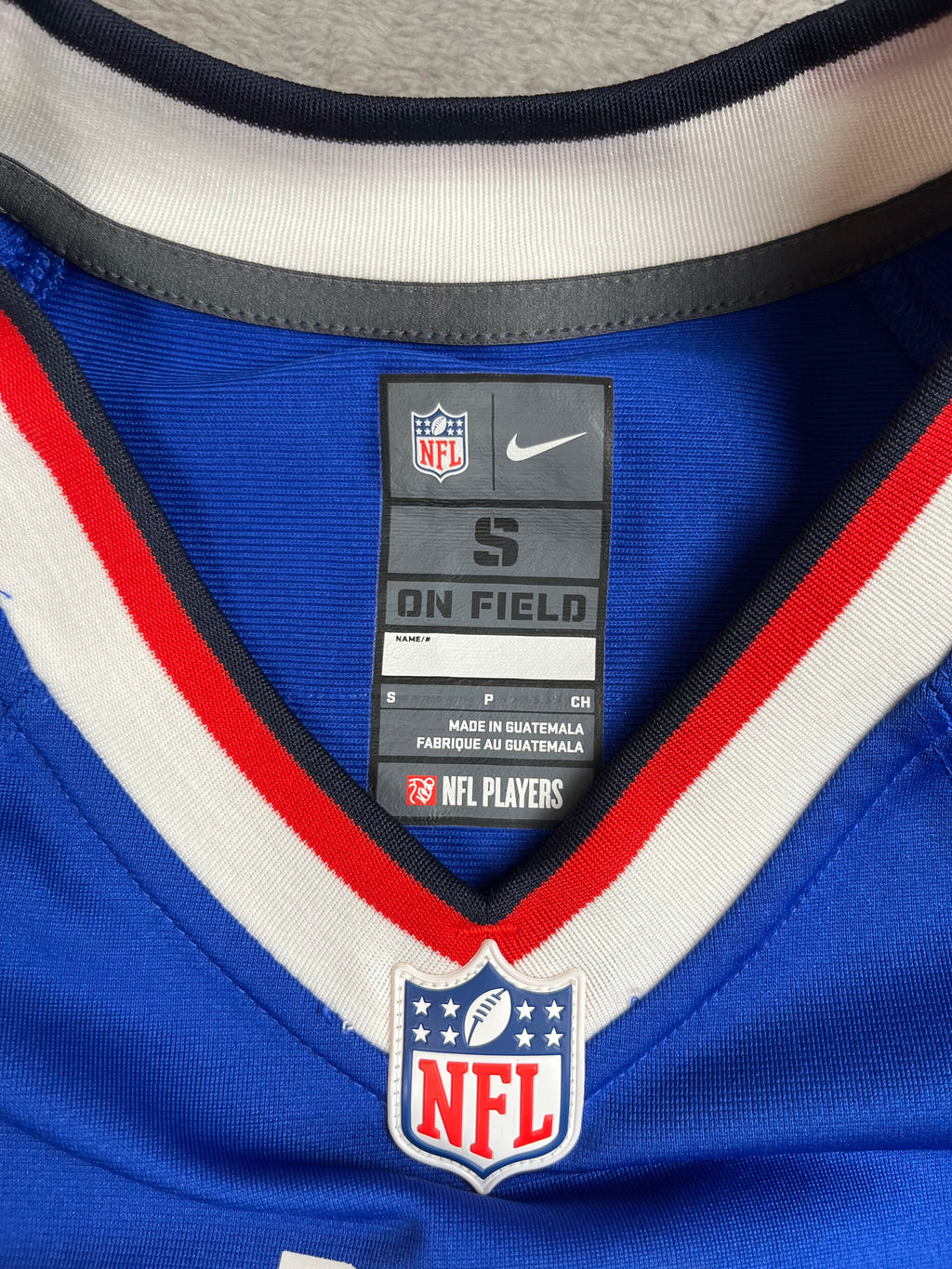 EJ Manuel #3 - Buffalo Bills Home 2013-2016 - Nike (S) Nike