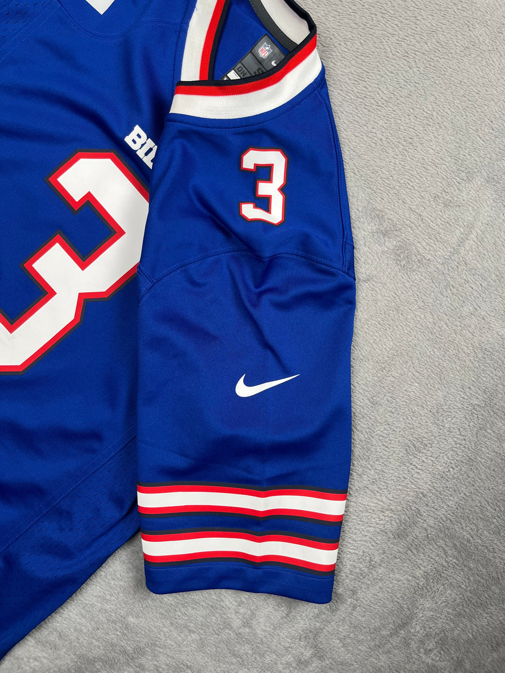 EJ Manuel #3 - Buffalo Bills Home 2013-2016 - Nike (S) Nike
