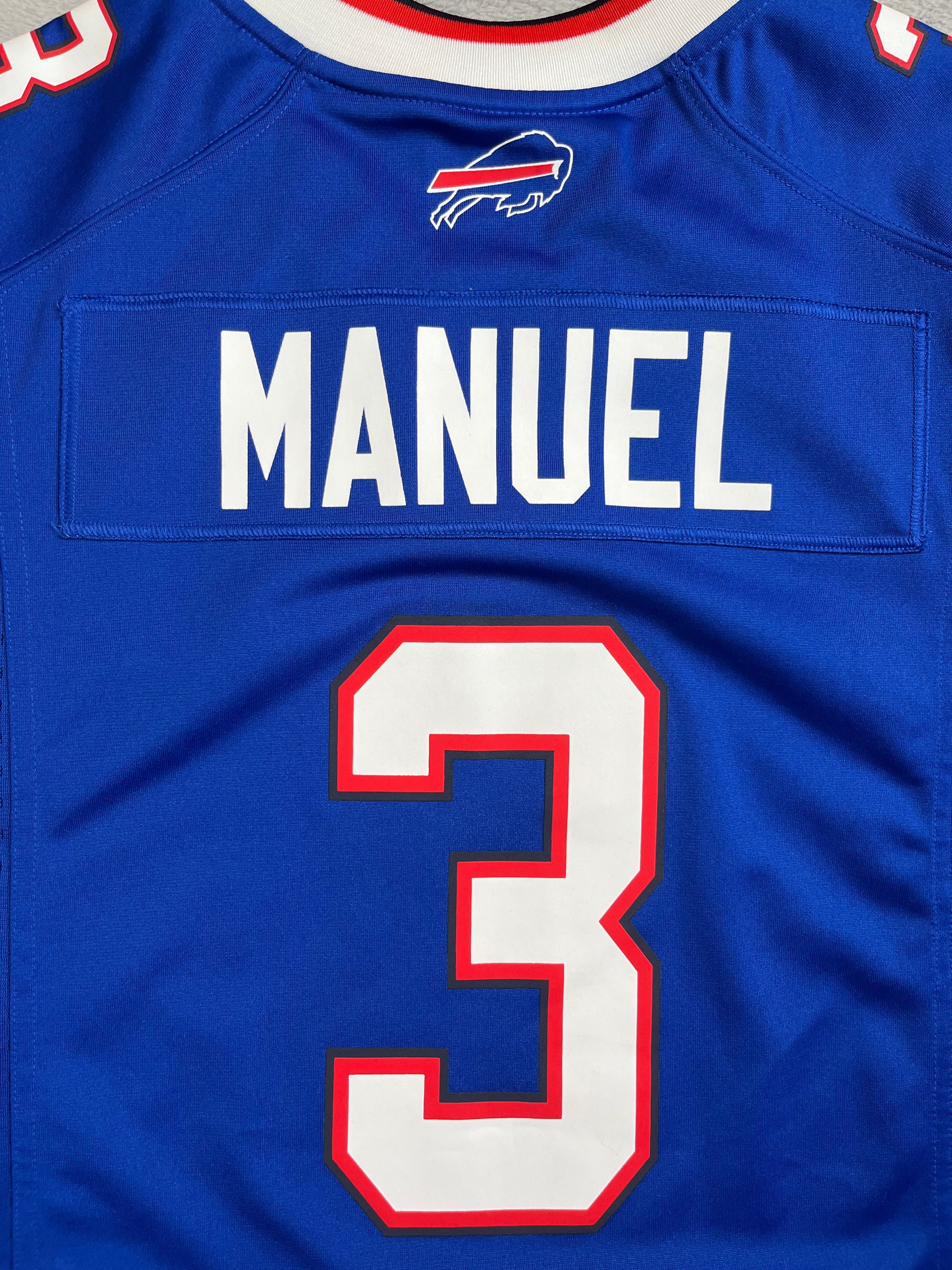 EJ Manuel #3 - Buffalo Bills Home 2013-2016 - Nike (S) Nike