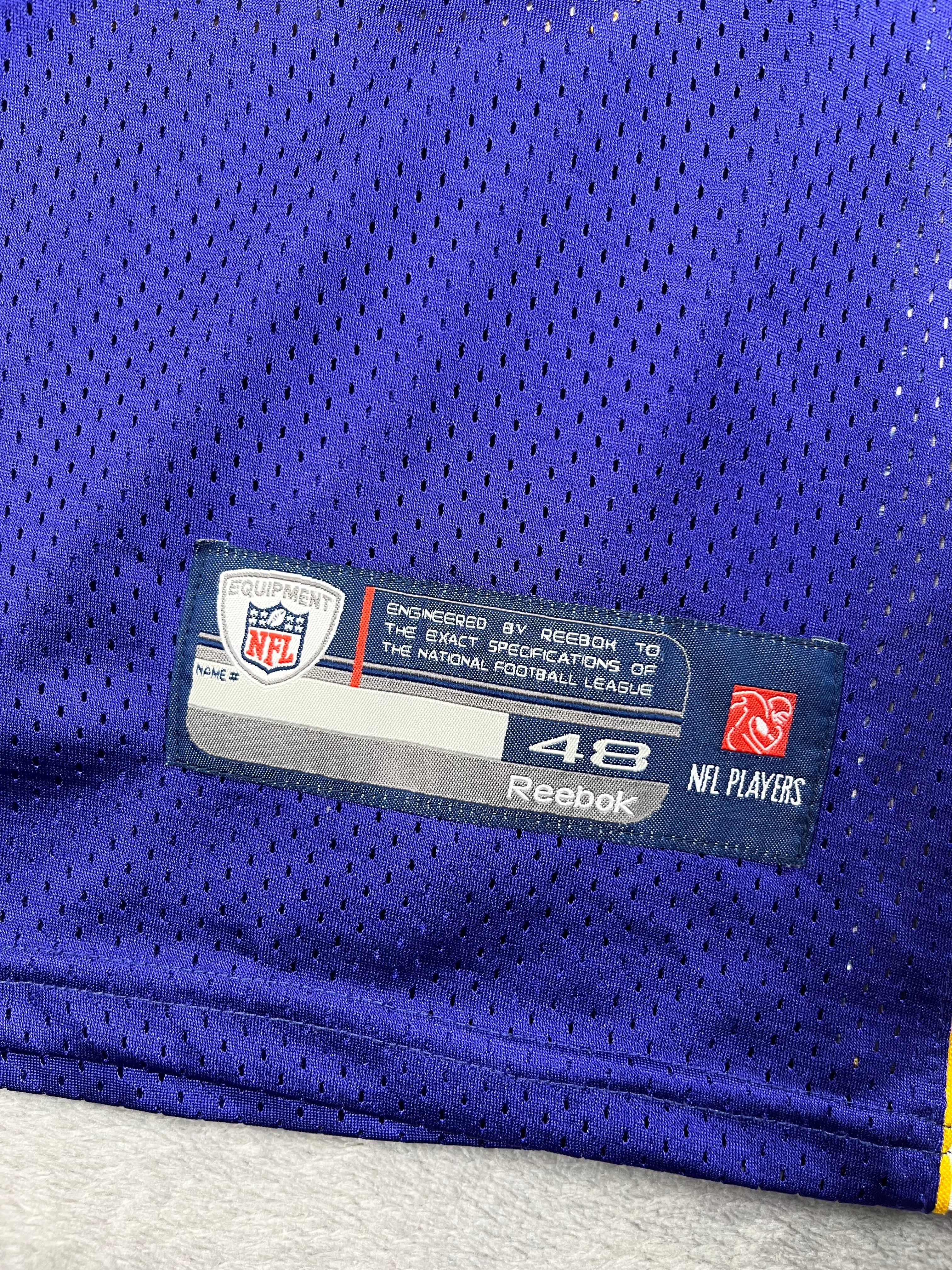 Percy Harvin #12 - Minnesota Vikings Home 2009-2011 - Reebok (L) Reebok