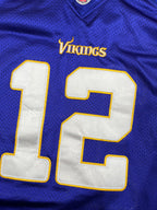 Percy Harvin #12 - Minnesota Vikings Home 2009-2011 - Reebok (L) Reebok