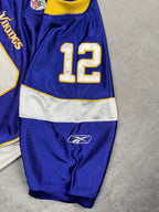 Percy Harvin #12 - Minnesota Vikings Home 2009-2011 - Reebok (L) Reebok