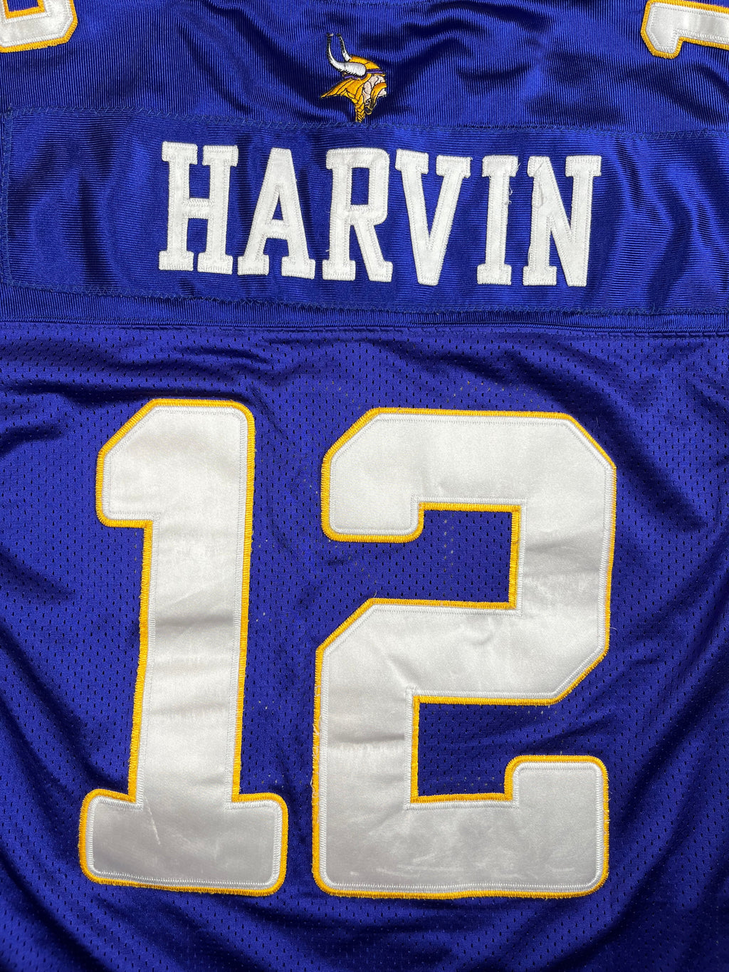 Percy Harvin #12 - Minnesota Vikings Home 2009-2011 - Reebok (L) Reebok