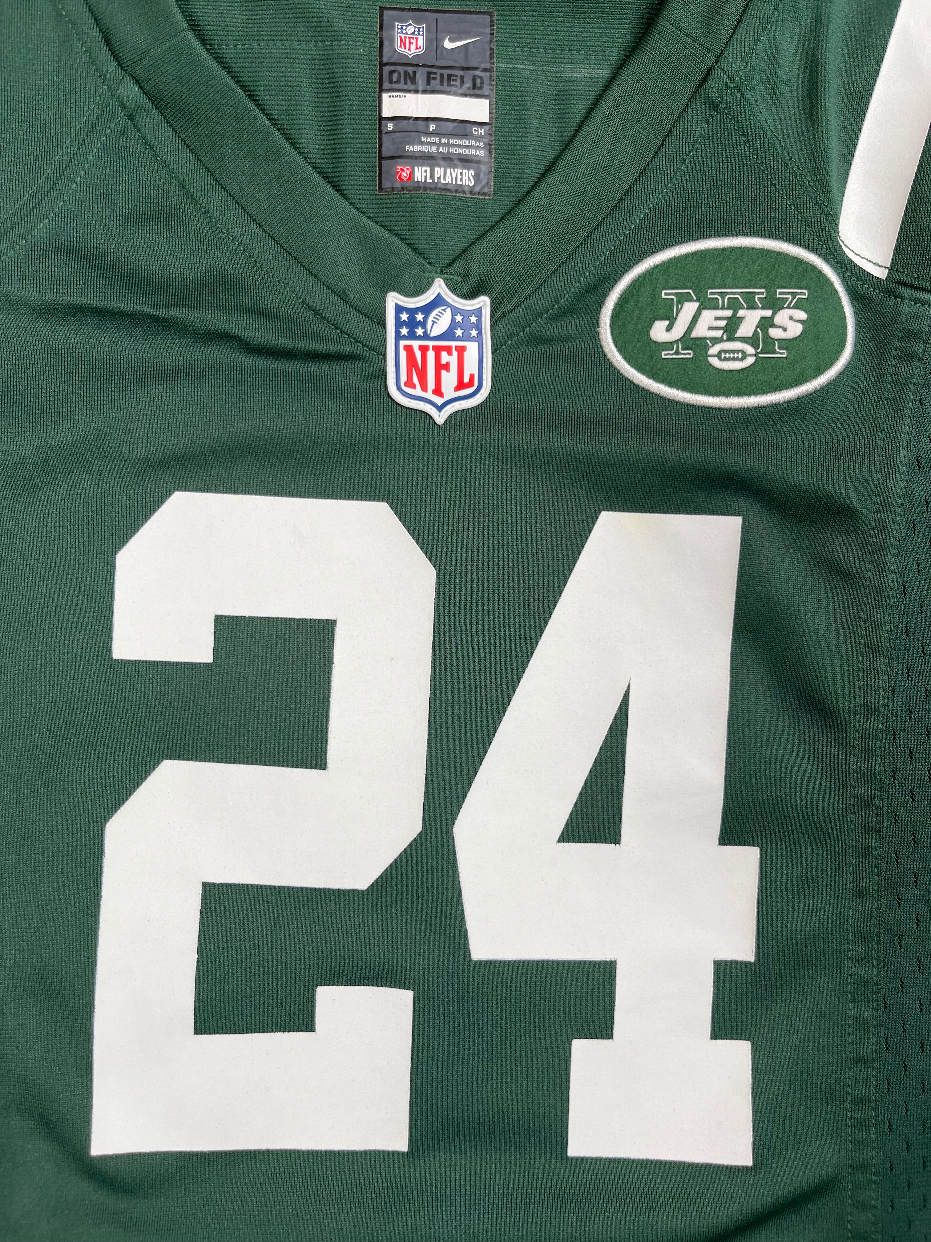 Darrelle Revis #24 - New York Jets Home 2012 205-2016 - Nike (S Femme) Nike