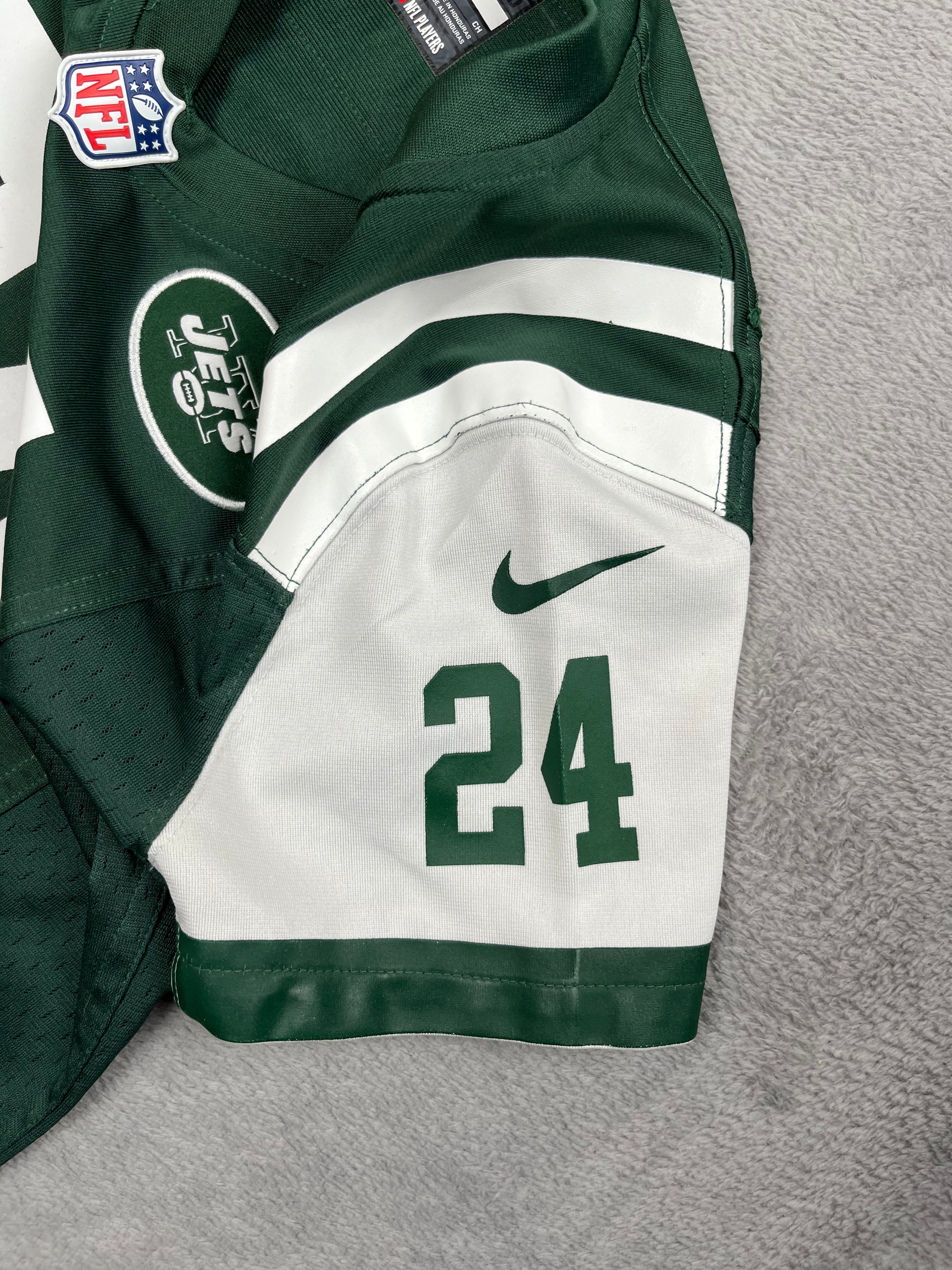 Darrelle Revis #24 - New York Jets Home 2012 205-2016 - Nike (S Femme) Nike