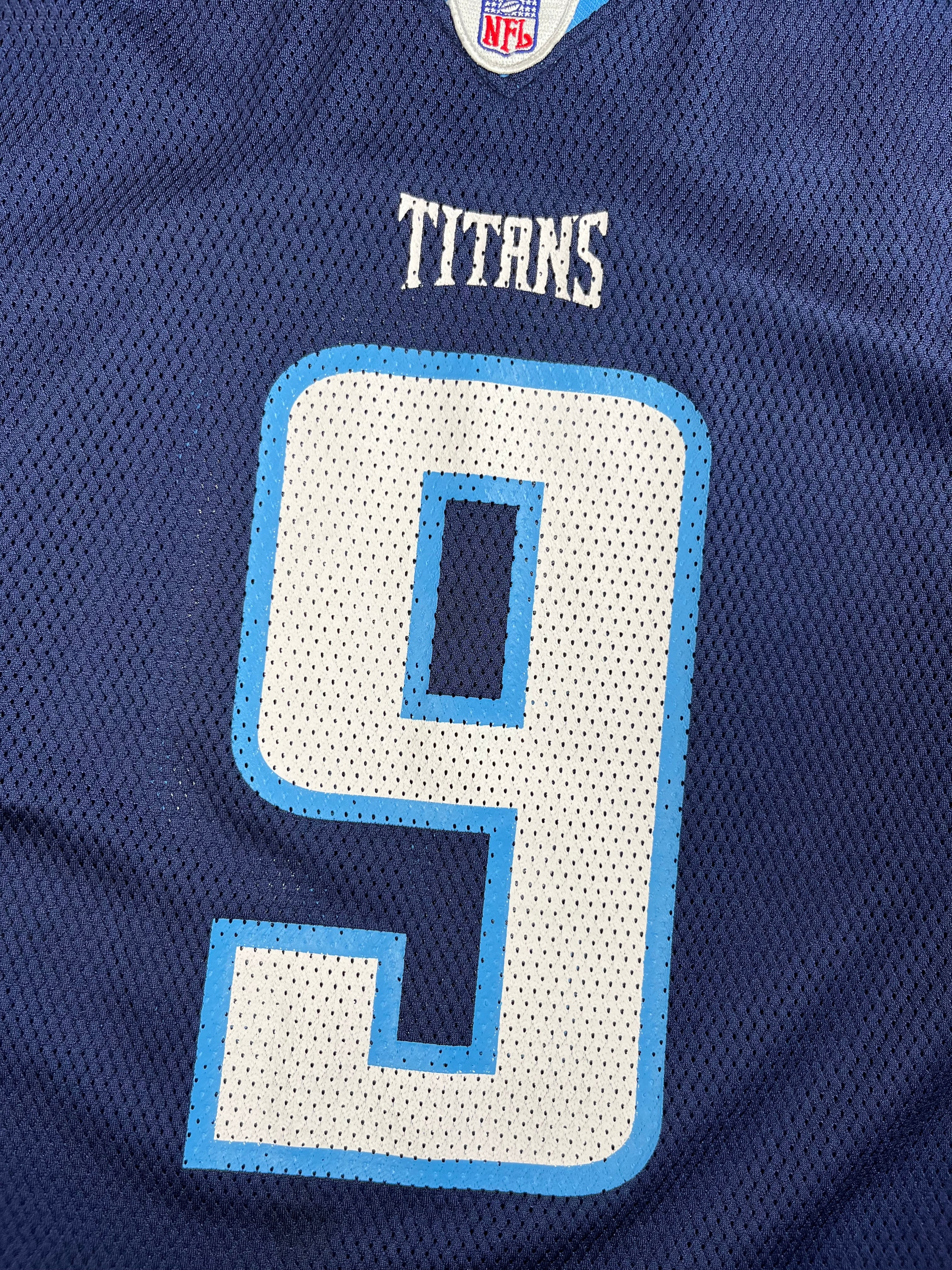 Steve McNair #9 - Tennessee Titans Home 1999-2005 - Reebok (M) Reebok