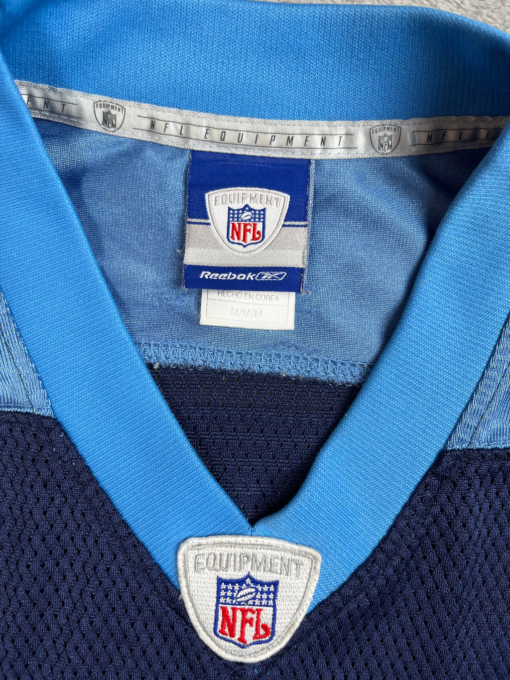 Steve McNair #9 - Tennessee Titans Home 1999-2005 - Reebok (M) Reebok