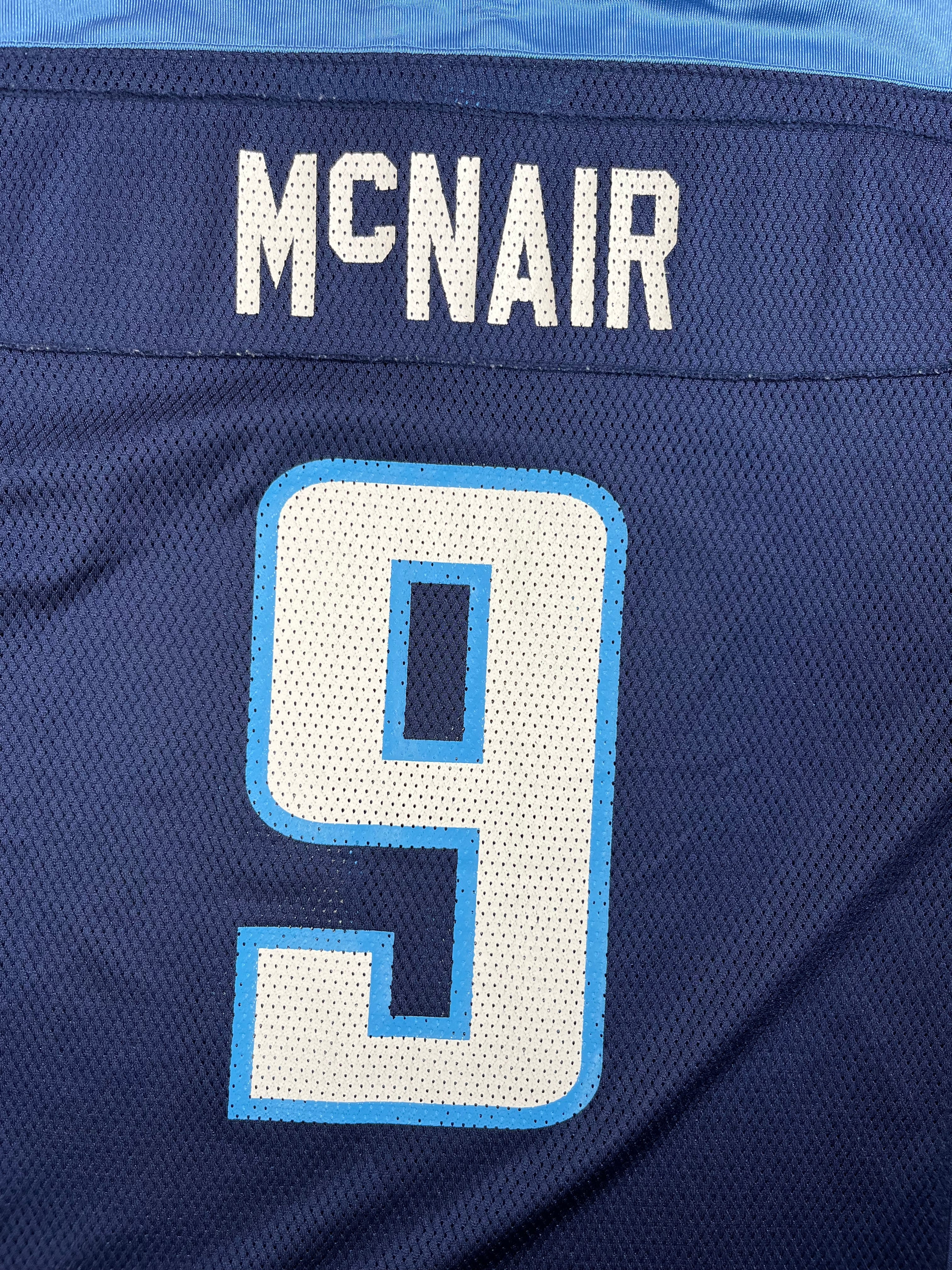 Steve McNair #9 - Tennessee Titans Home 1999-2005 - Reebok (M) Reebok